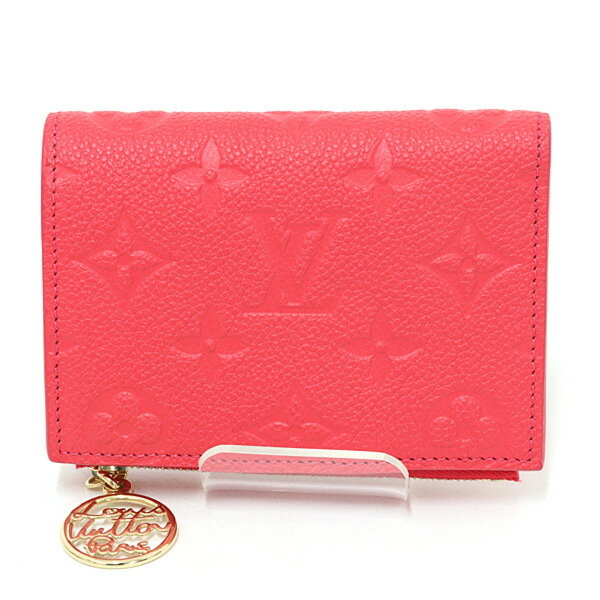 Louis Vuitton Pink Strawberry Monogram Empreinte Wallet (Bi-Fold) (Pre-Owned)