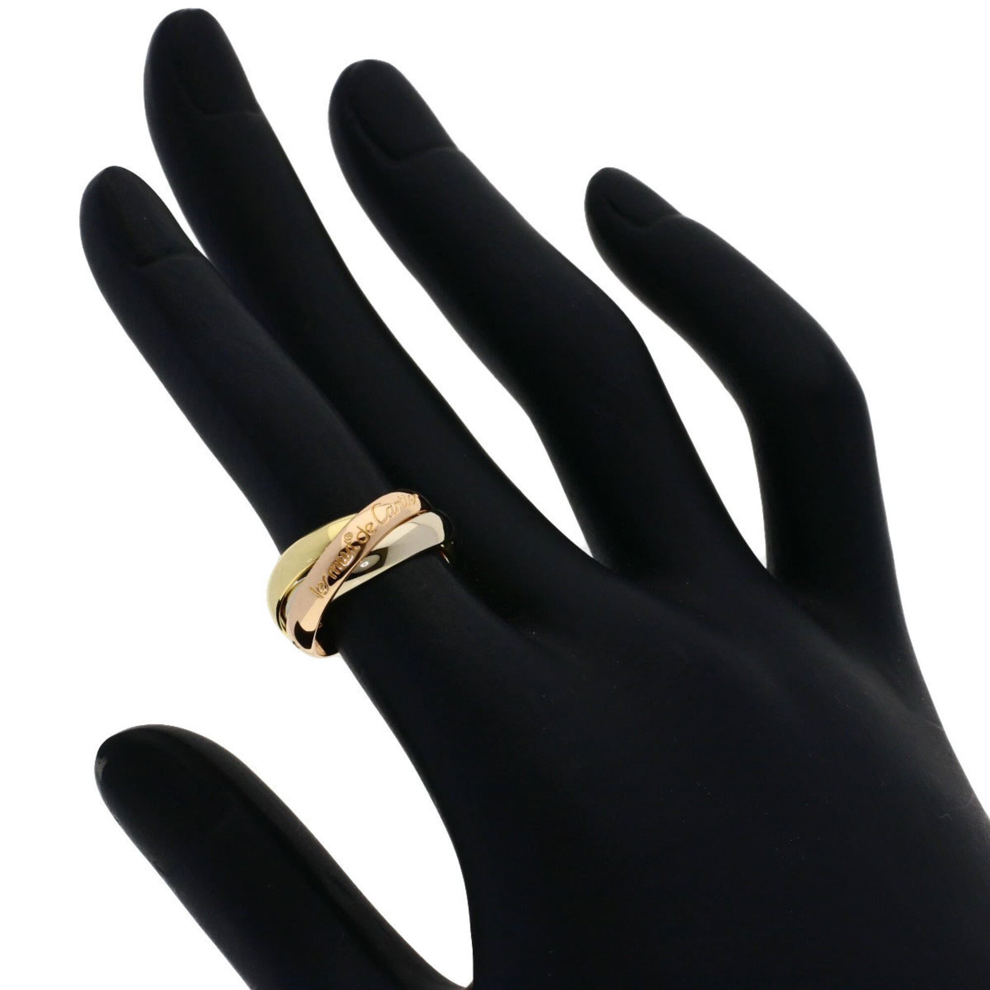 Cartier Yellow Gold (18K) Pink Gold (18K) White Gold (18K) Band Ring (Pre-Owned)