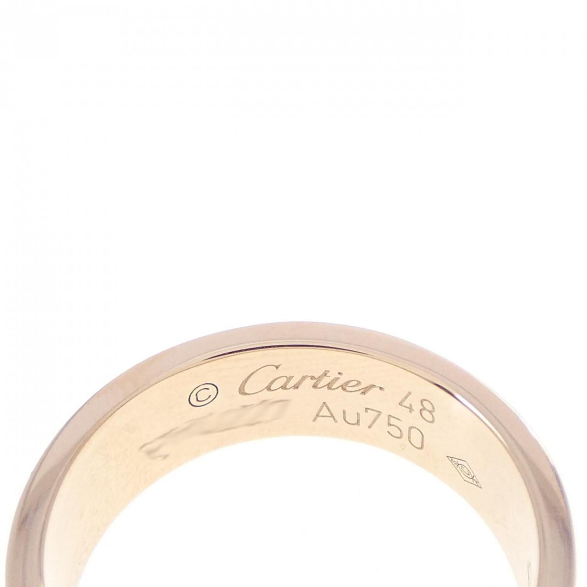 Cartier Pink Gold Pink Gold (18K) Band Ring (Pre-Owned)