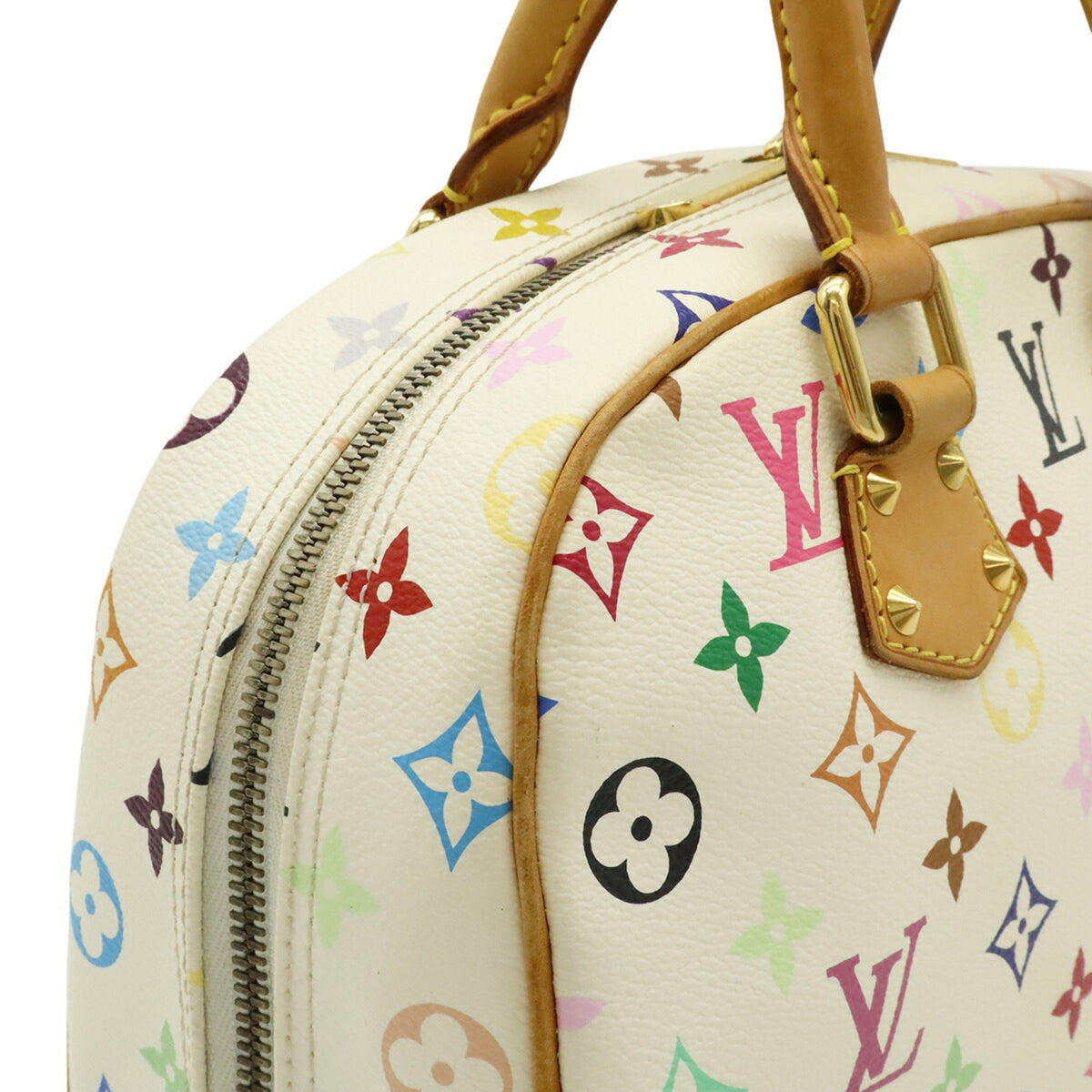 Louis Vuitton Monogram Multicolore Blanc Monogram Handbag (Pre-Owned)