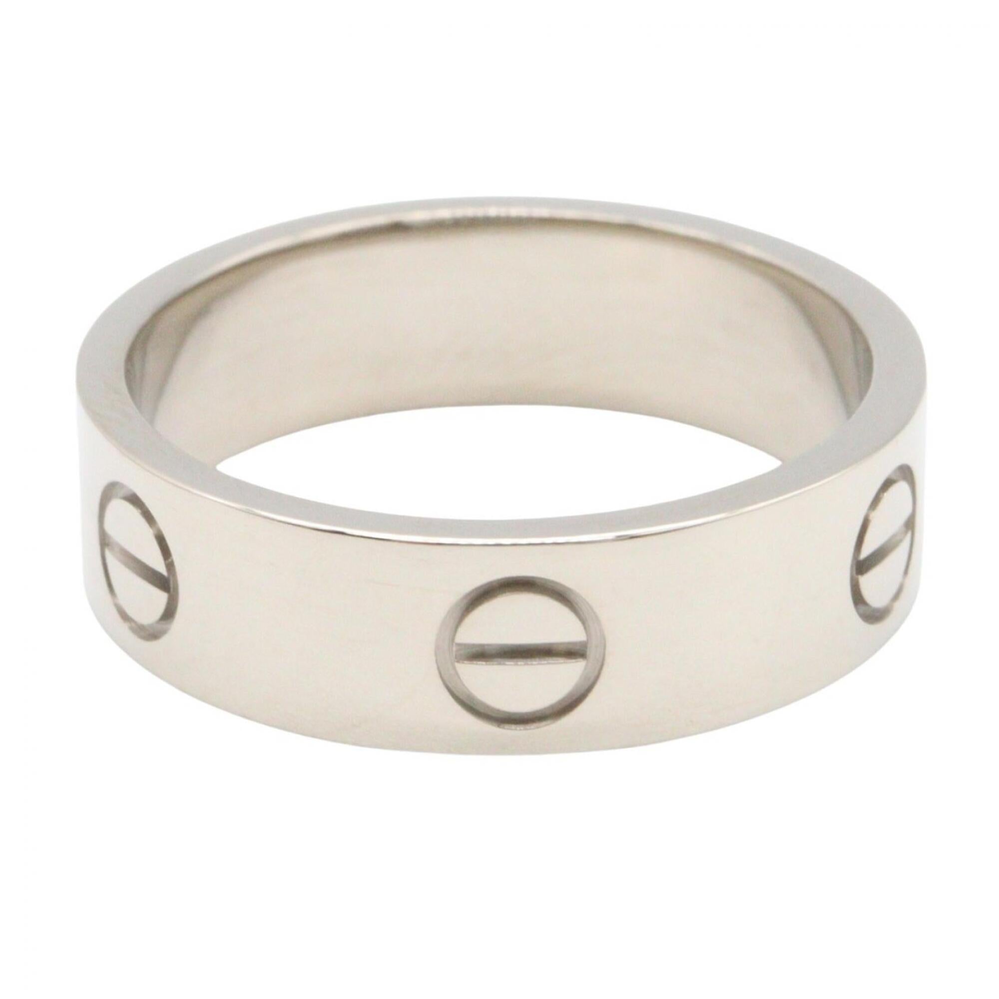 Cartier Silver White Gold (18K) Band Ring (Pre-Owned)