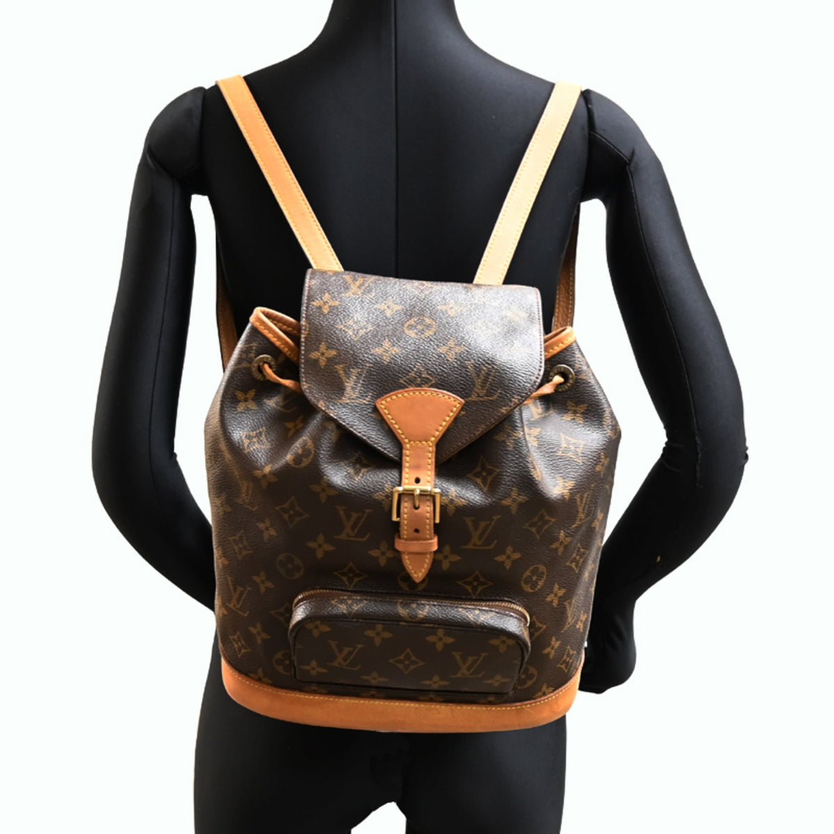 Louis Vuitton Brown Monogram Backpack (Pre-Owned)