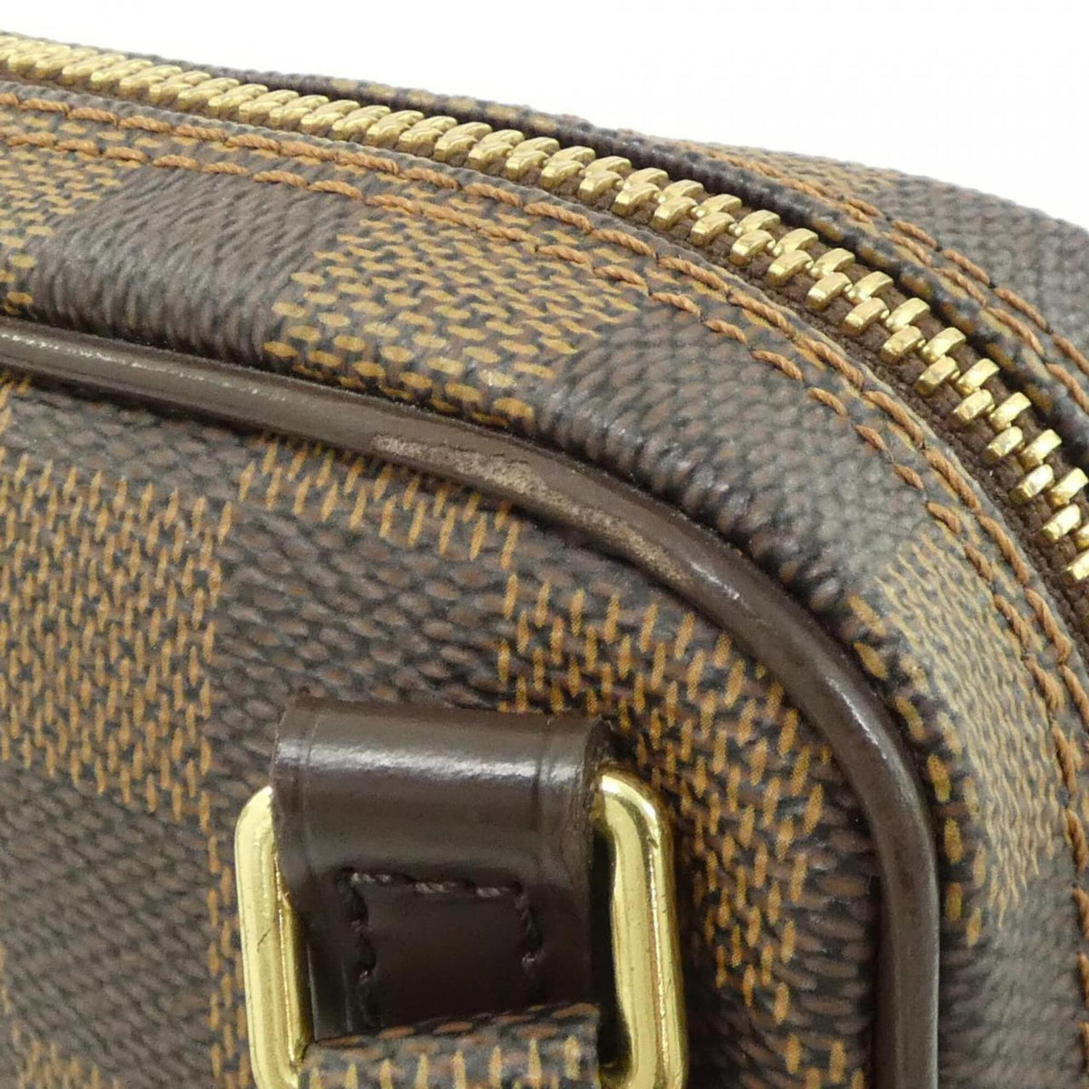 Louis Vuitton Brown Coated Canvas Shoulder Bag (Pre-Owned)