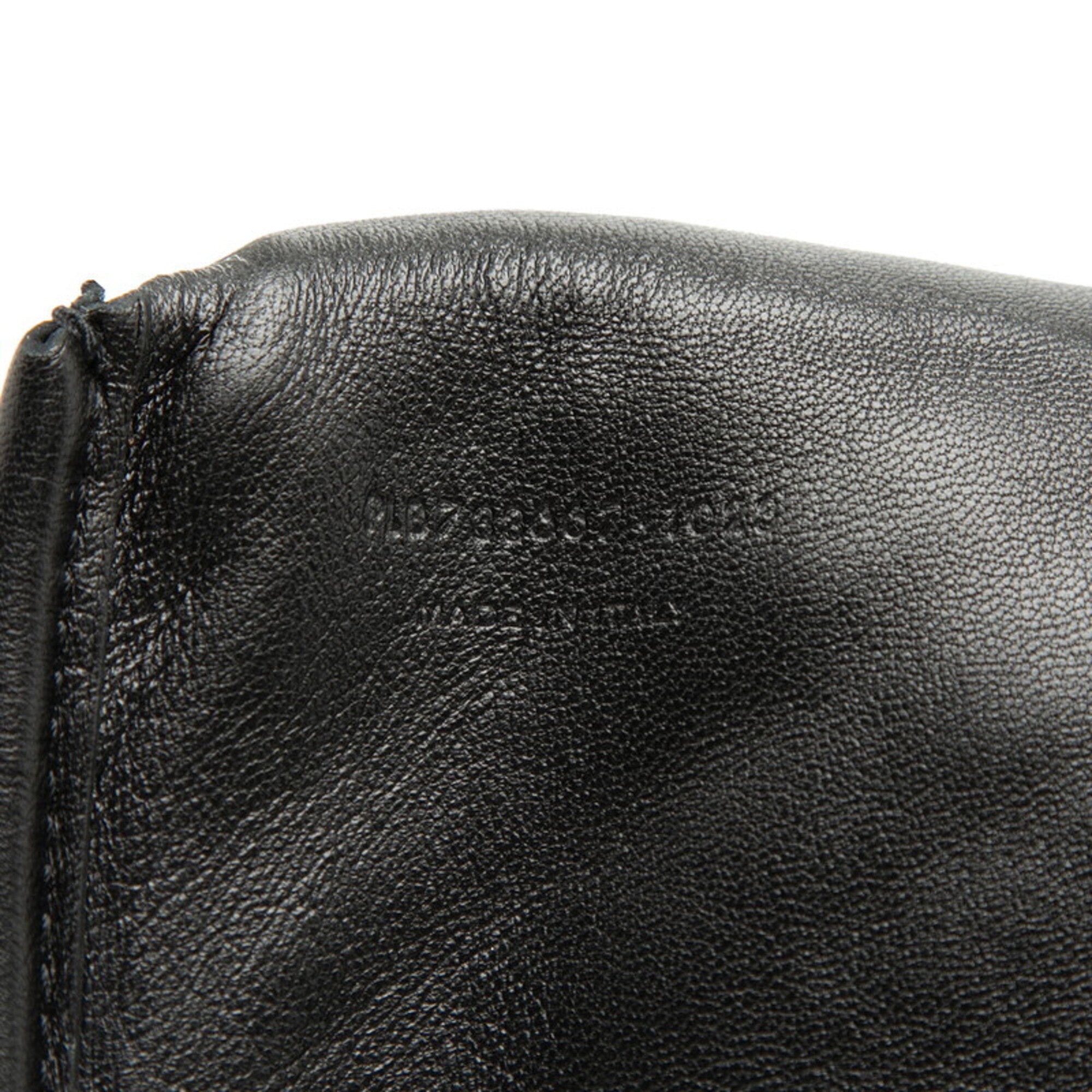 Saint Laurent Beige Leather Handbag Pouch Shoulder Bag (Pre-Owned)