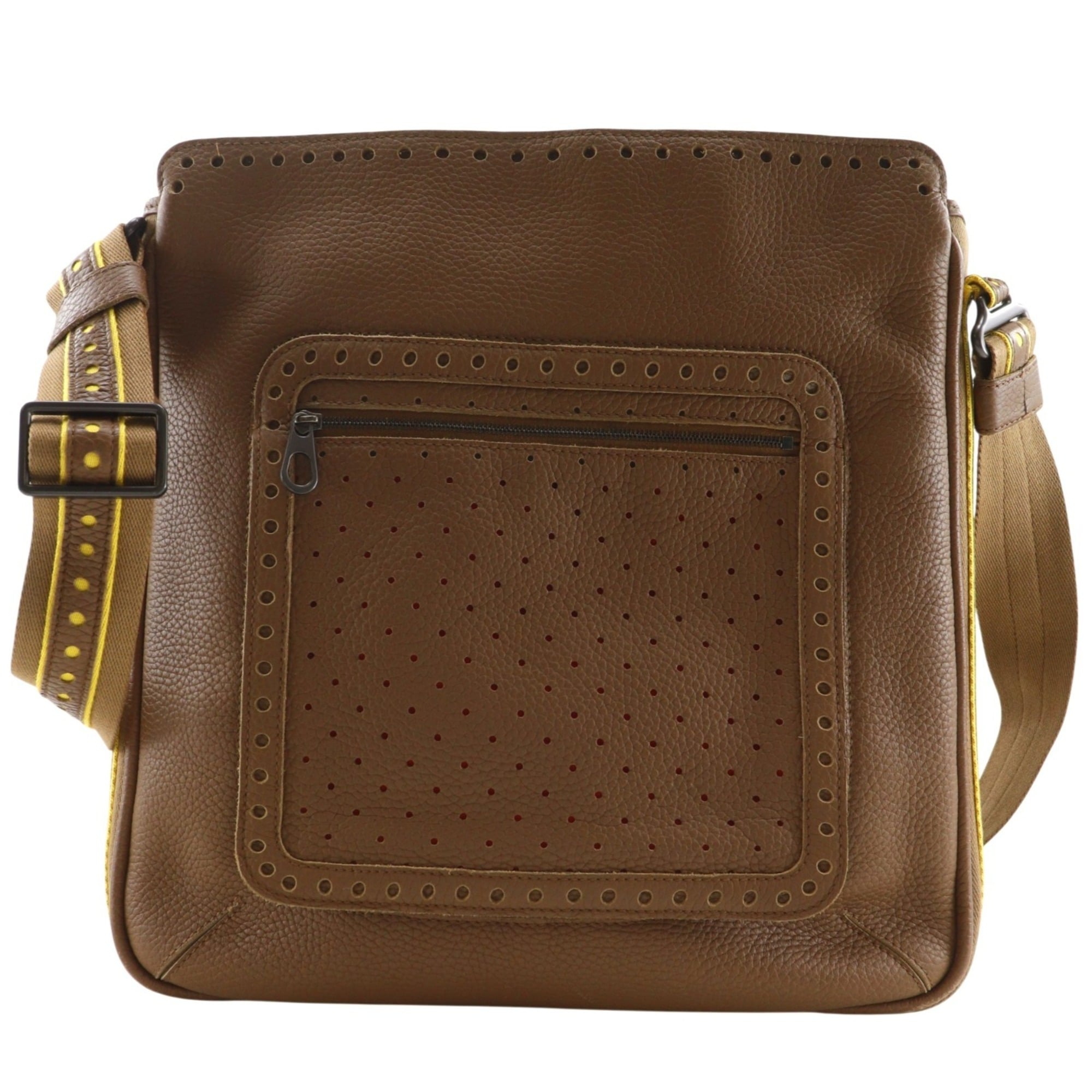 Bottega Veneta Brown Leather Shoulder Bag (Pre-Owned)