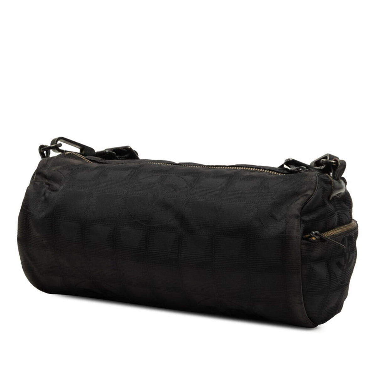 Chanel Black New Travel Line Shoulder Bag (Pre-Owned)