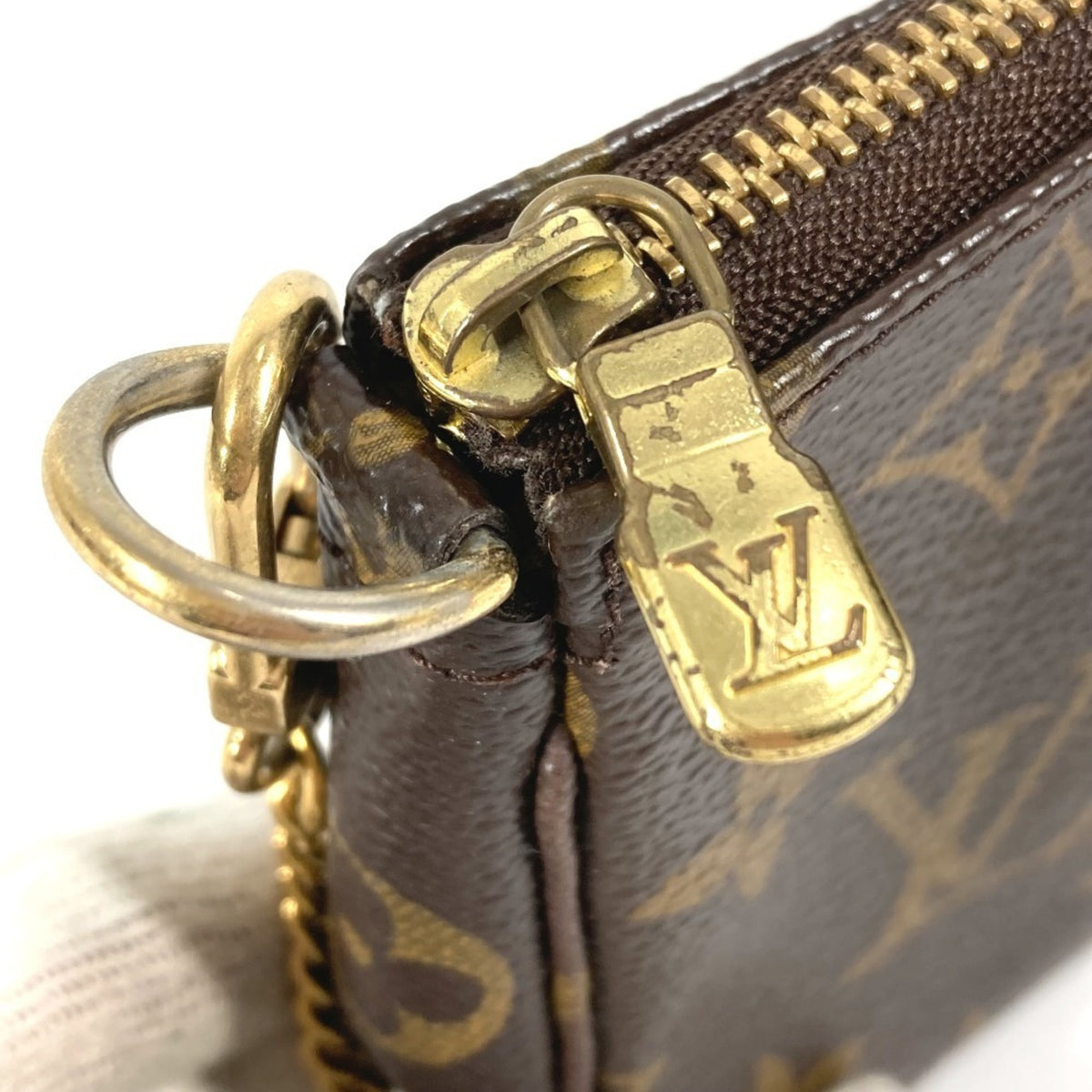 Louis Vuitton Monogram Brown Monogram Handbag Pochette (Pre-Owned)