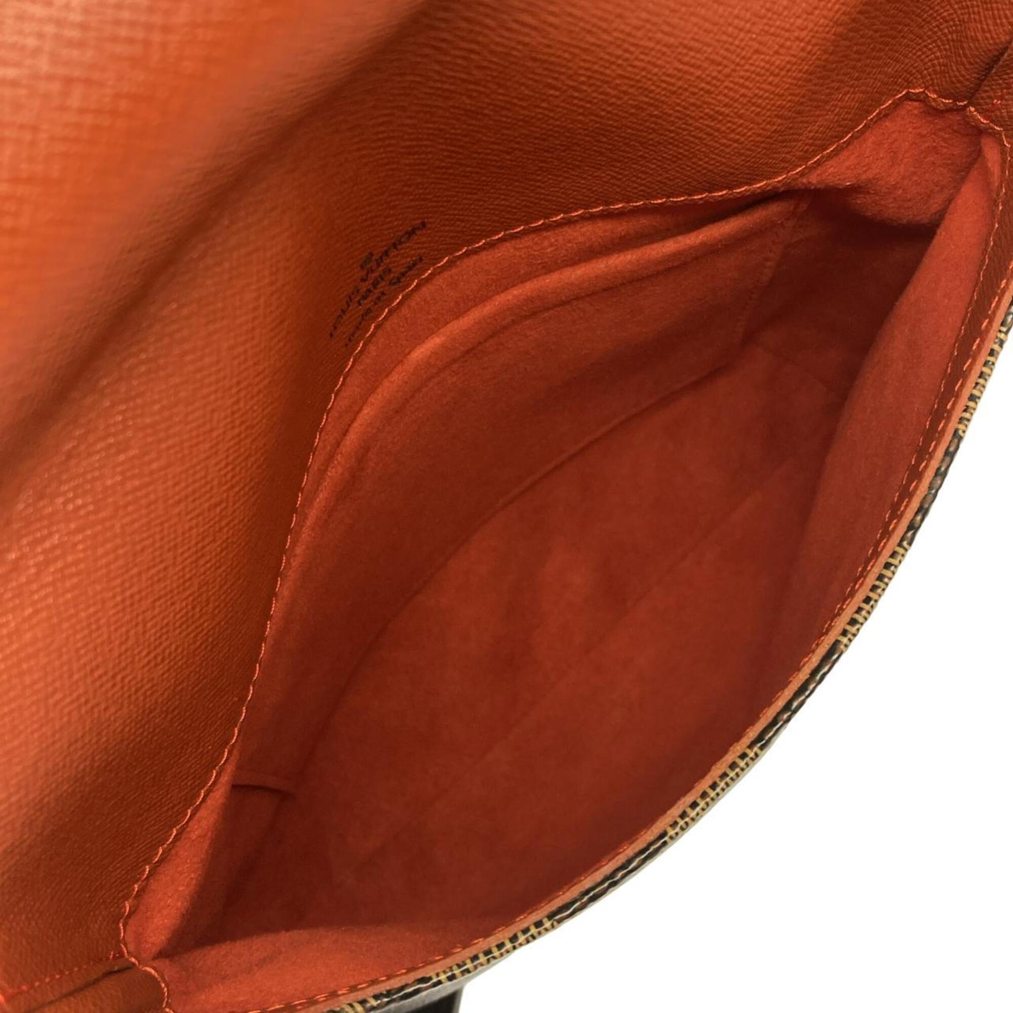 Louis Vuitton Ebene Coated Canvas Shoulder Bag (Pre-Owned)