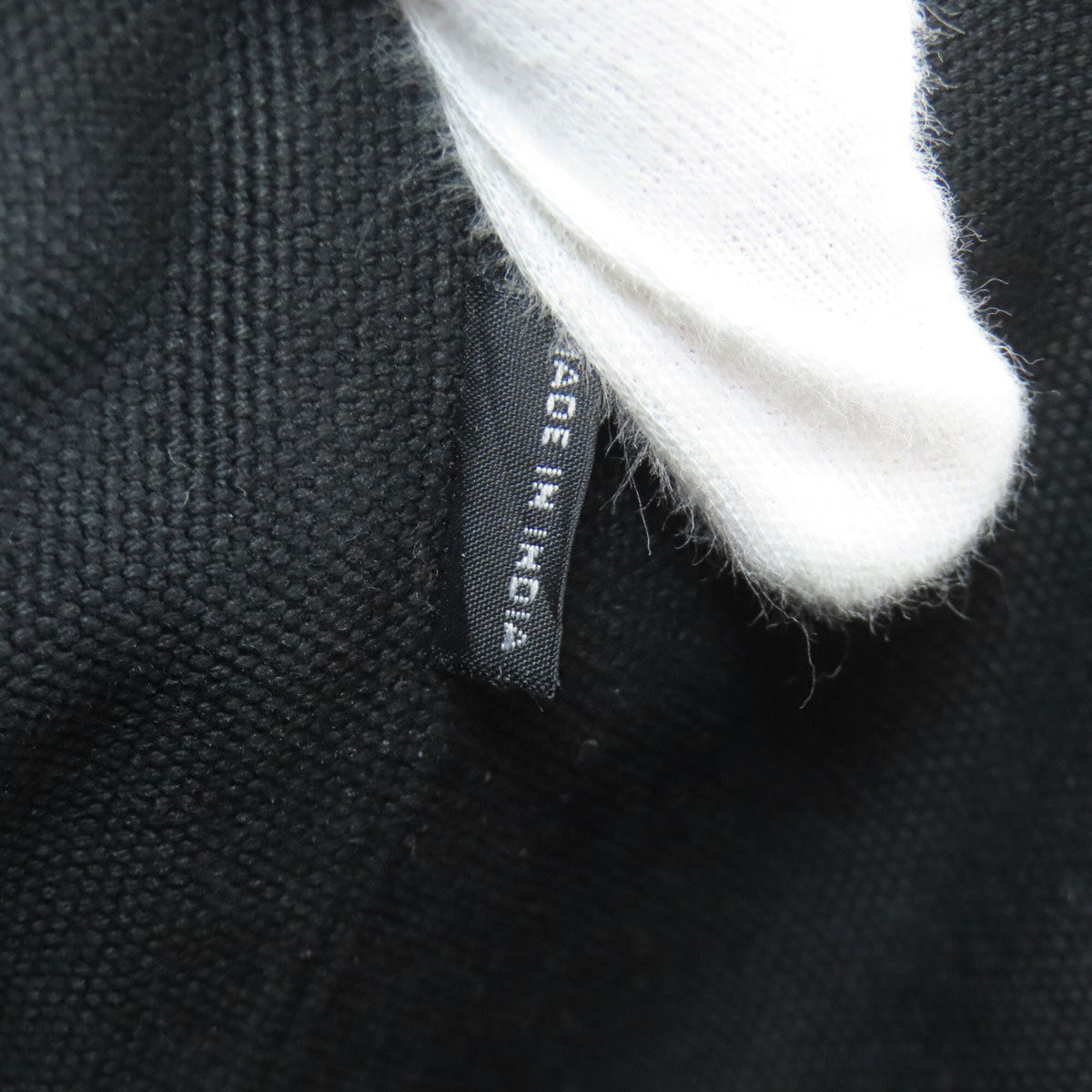 Prada Black Canvas Handbag (Pre-Owned)