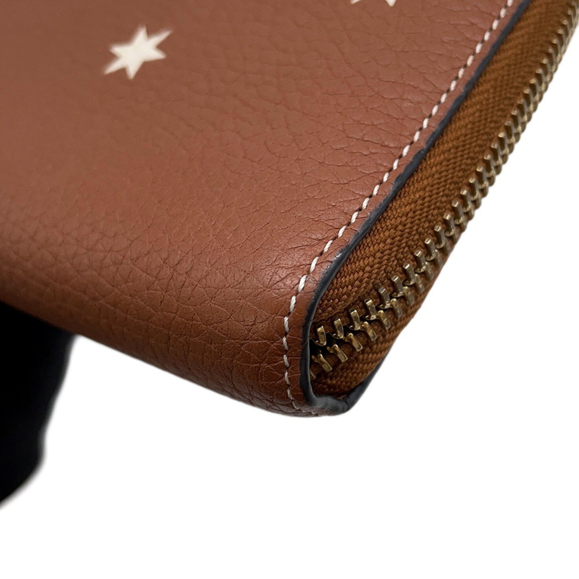 Loewe Brown Leather Long Wallet (Bi-Fold) (Pre-Owned)