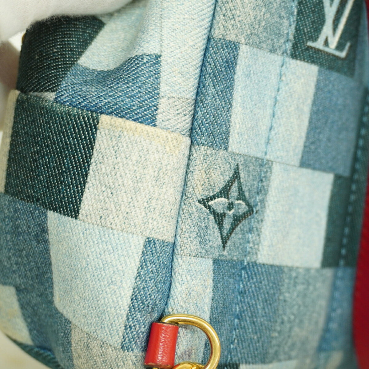 Louis Vuitton Blue Backpack (Pre-Owned)