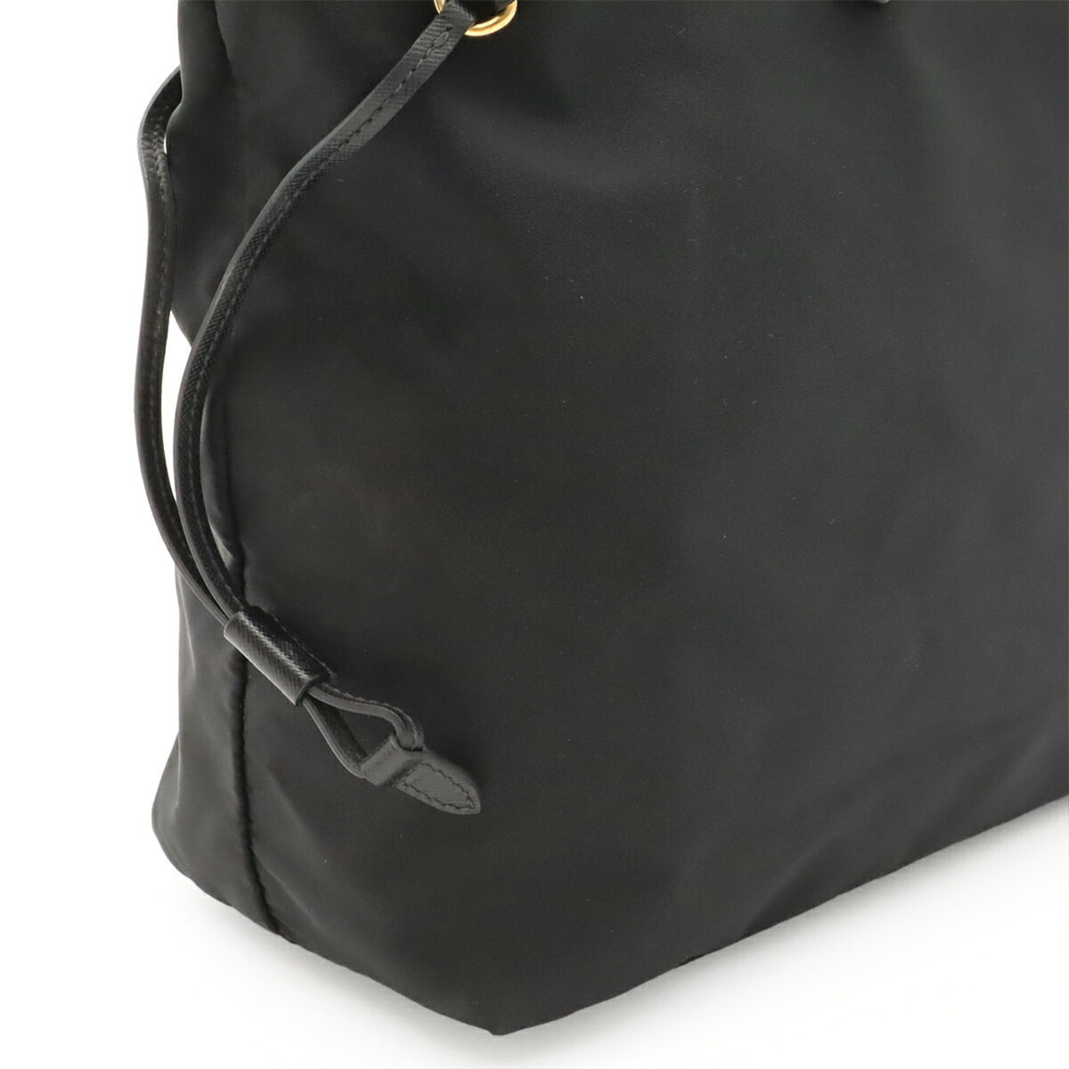 Prada Black Nero Nylon Shoulder Bag Tote Bag (Pre-Owned)