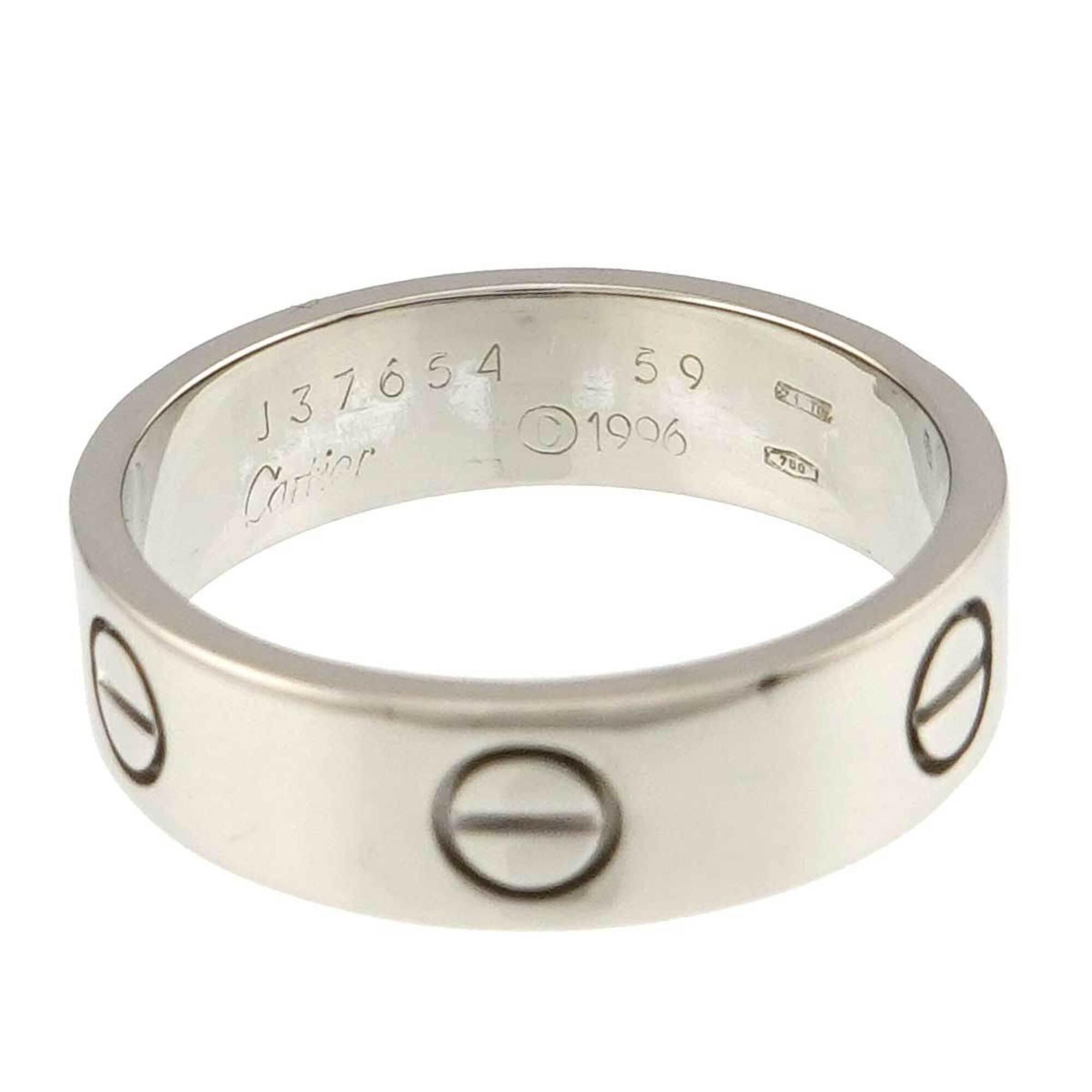 Cartier White Gold (18K) Band Ring (Pre-Owned)