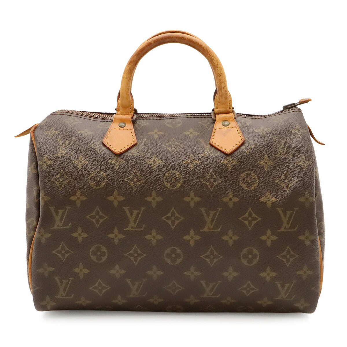 Louis Vuitton Brown Galle Monogram White Monogram Handbag (Pre-Owned)