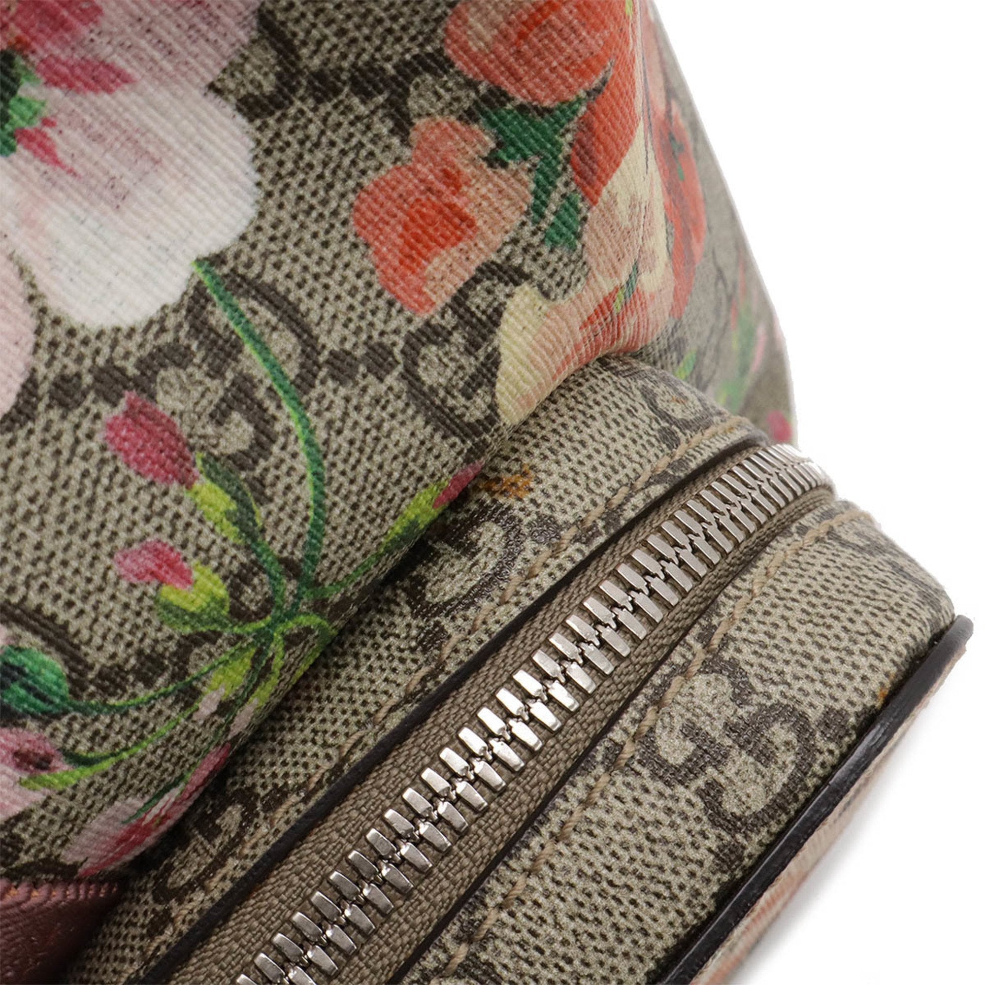 Gucci Multi-Color Pink Pvc Suede Backpack (Pre-Owned)