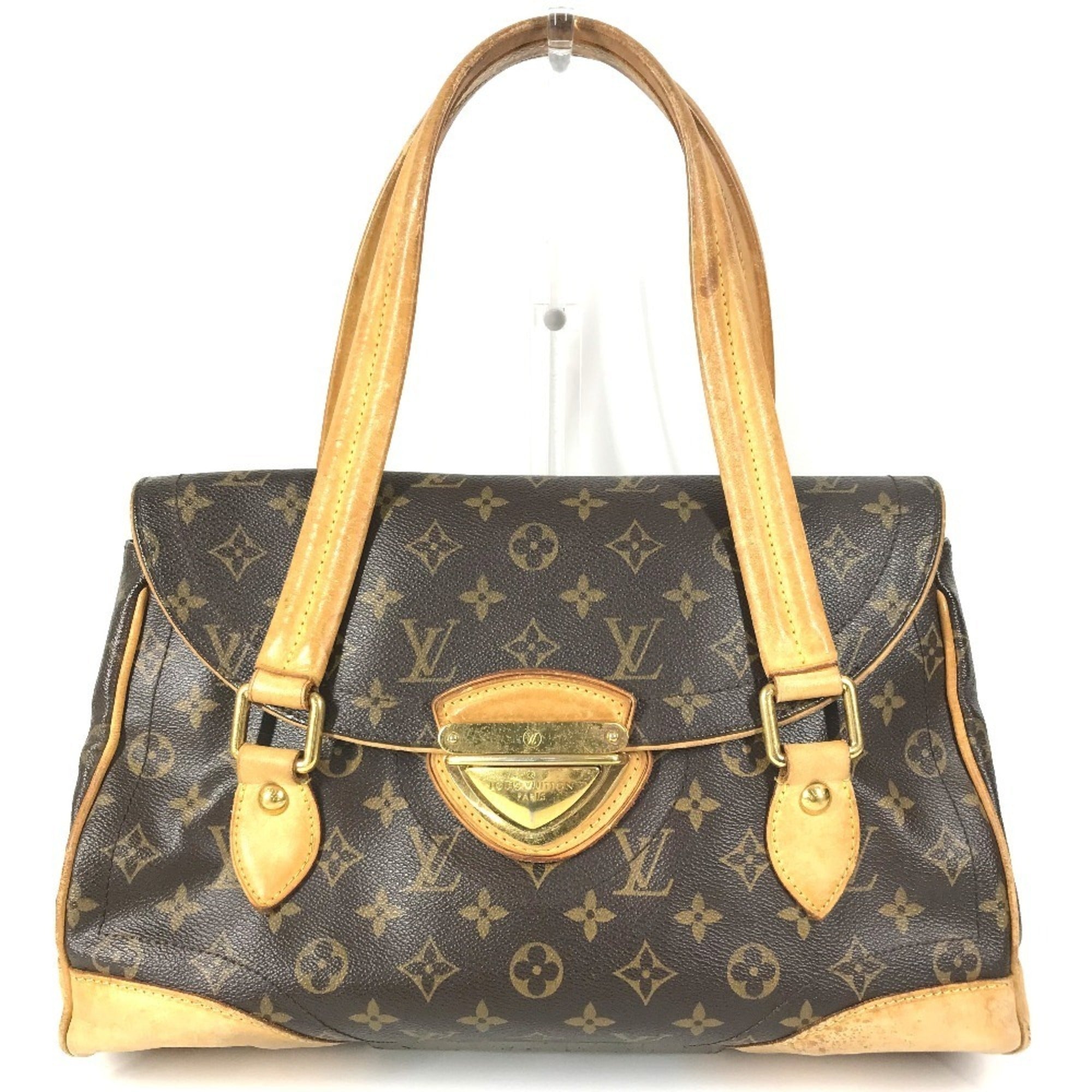 Louis Vuitton Brown Monogram Shoulder Bag Tote Bag (Pre-Owned)