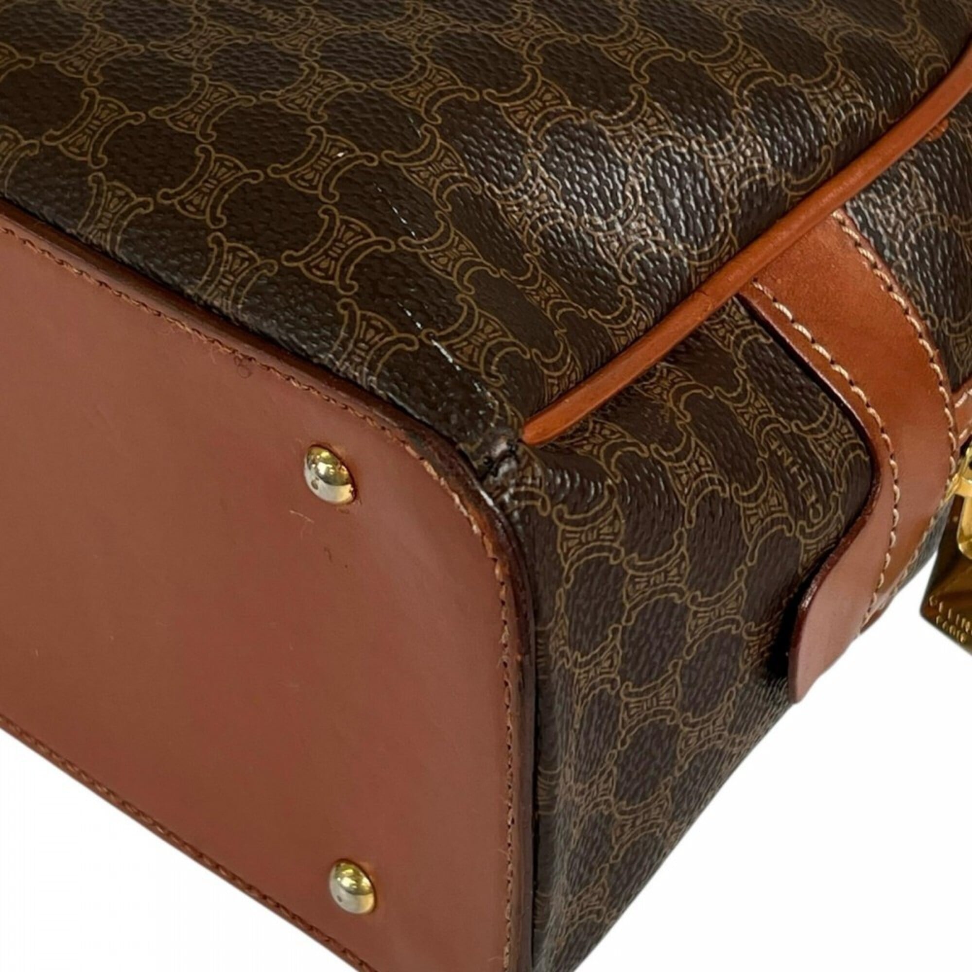 Celine Brown Leather Shoulder Bag (Pre-Owned)