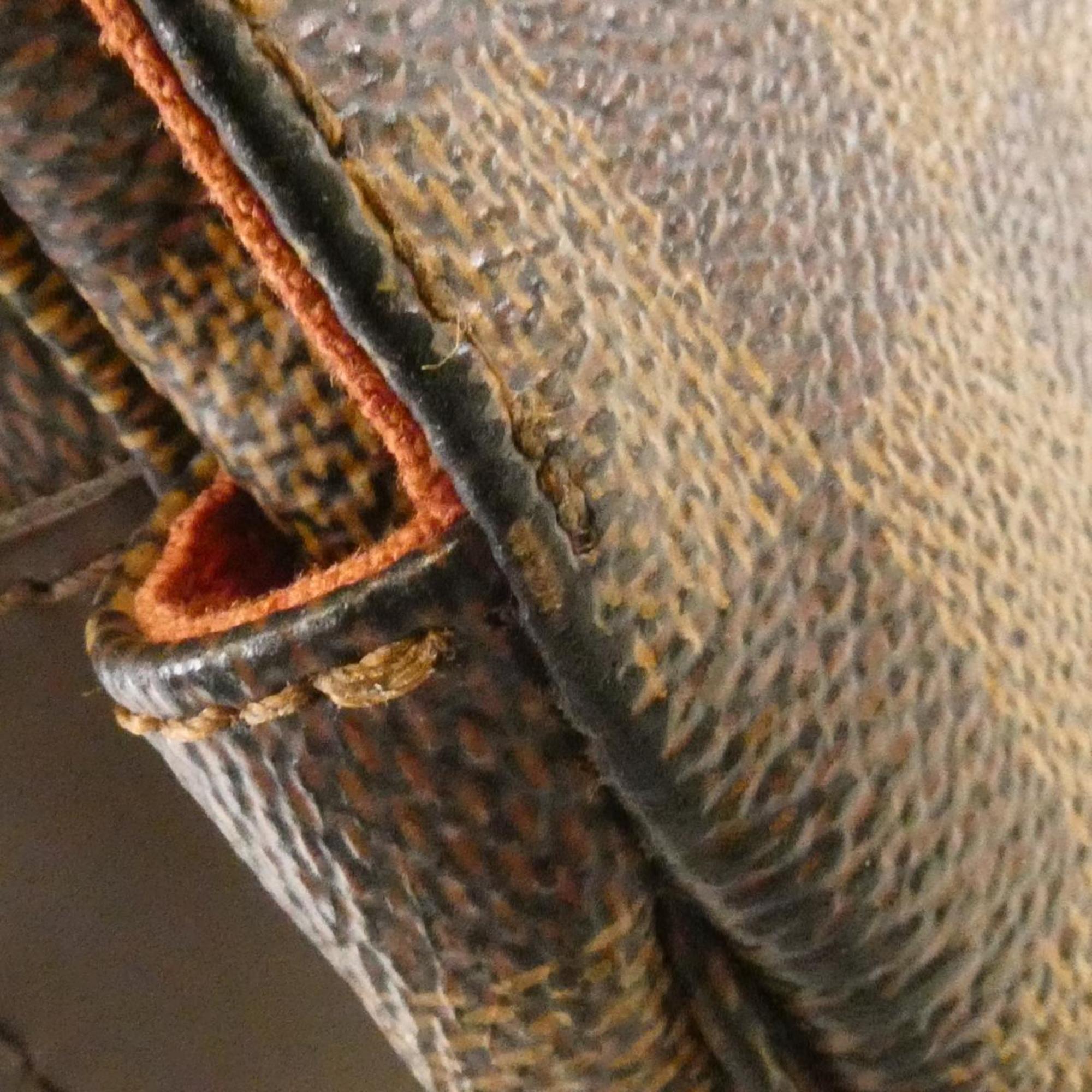 Louis Vuitton Ebene Coated Canvas Shoulder Bag (Pre-Owned)