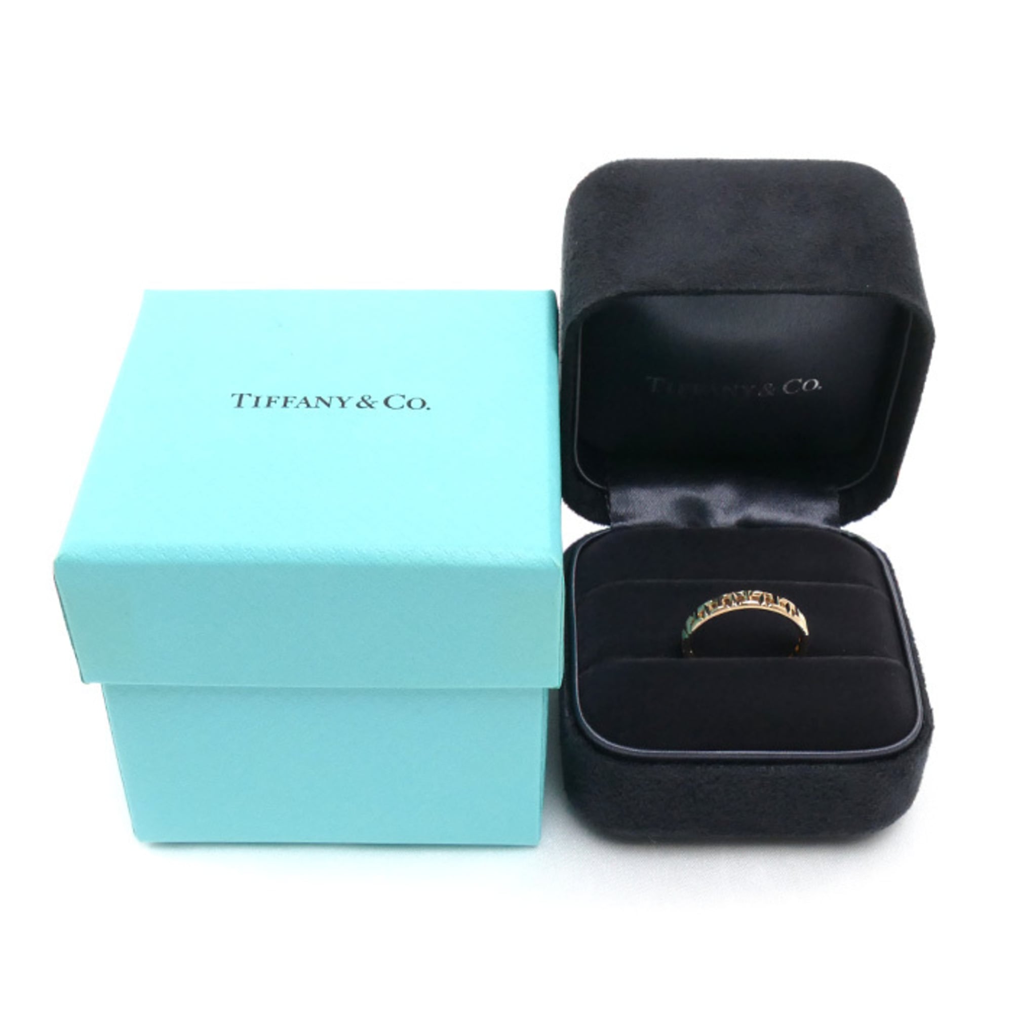 Tiffany Pink Gold (18K) Band Ring (Pre-Owned)