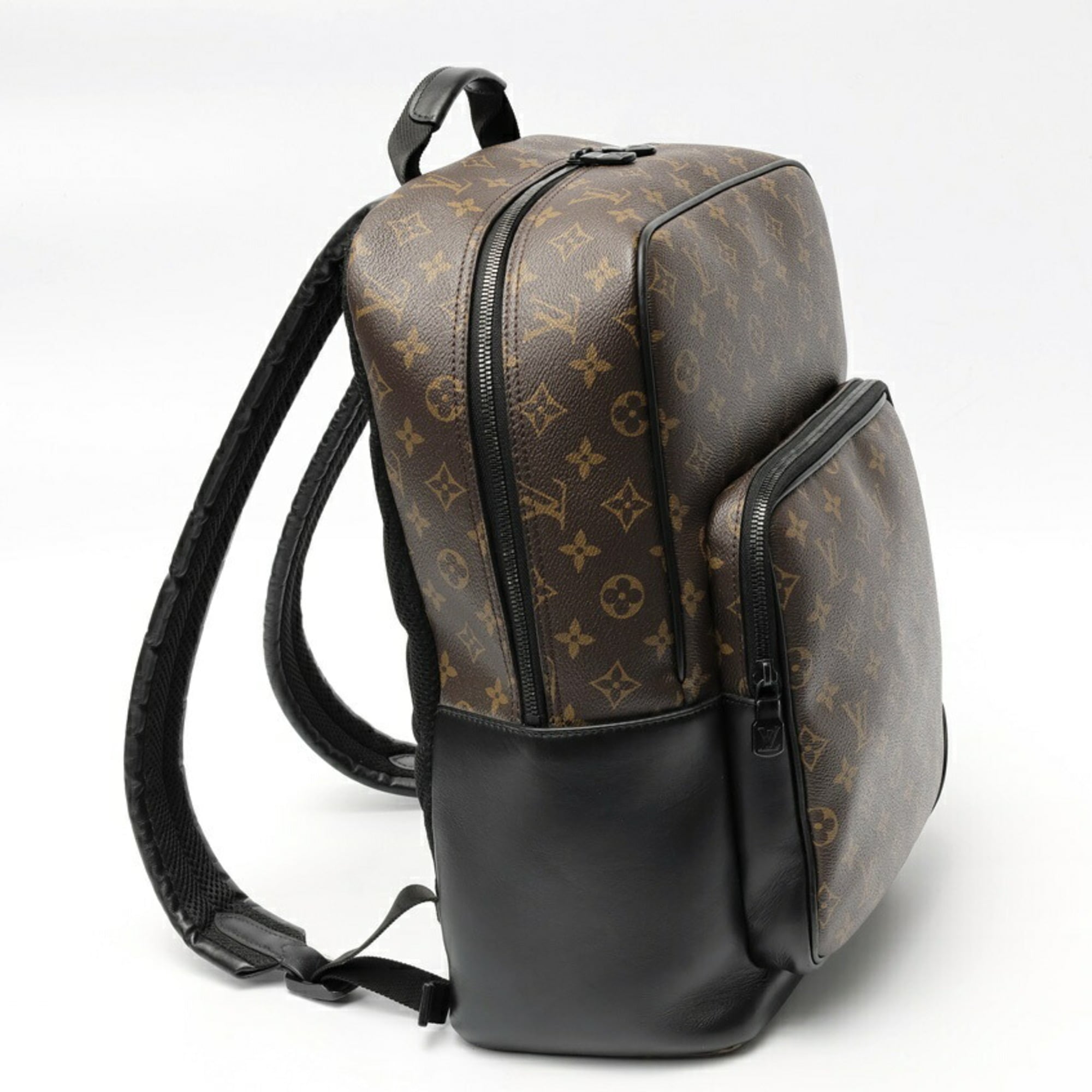 Louis Vuitton Monogram Macassar Black Monogram Macassar Backpack (Pre-Owned)