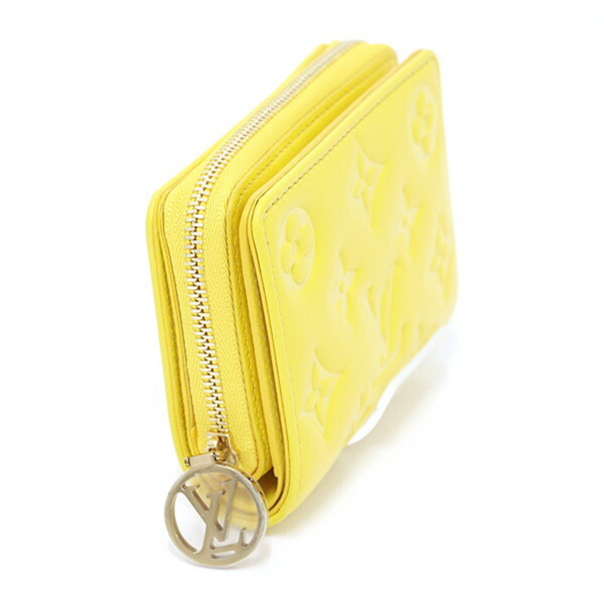 Louis Vuitton Yellow Monogram Empreinte Wallet (Bi-Fold) (Pre-Owned)