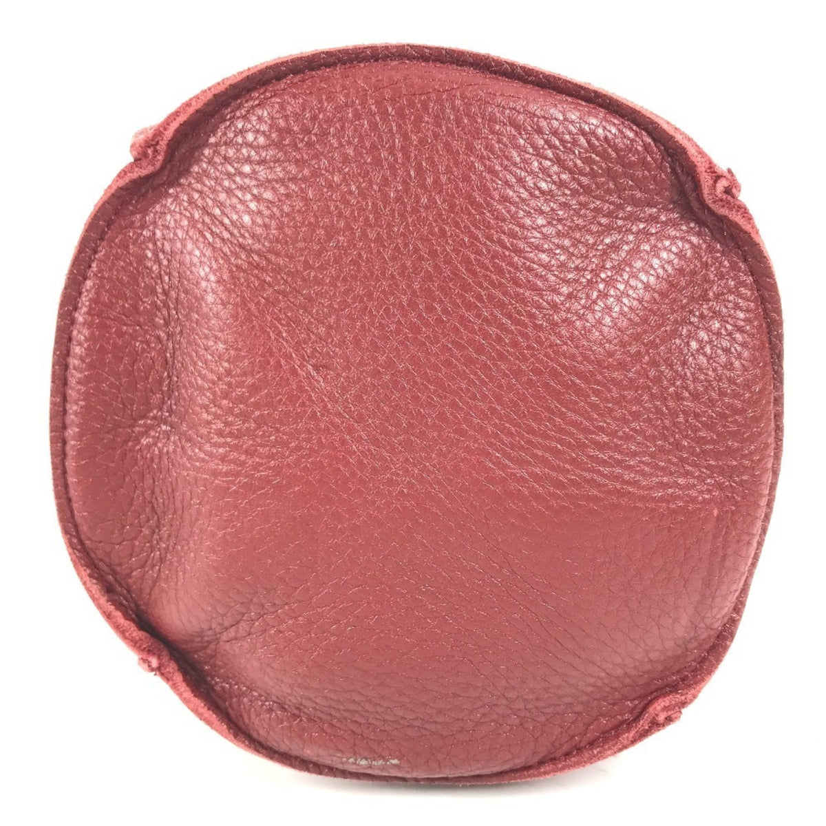 Bottega Veneta Red Color Leather Handbag (Pre-Owned)