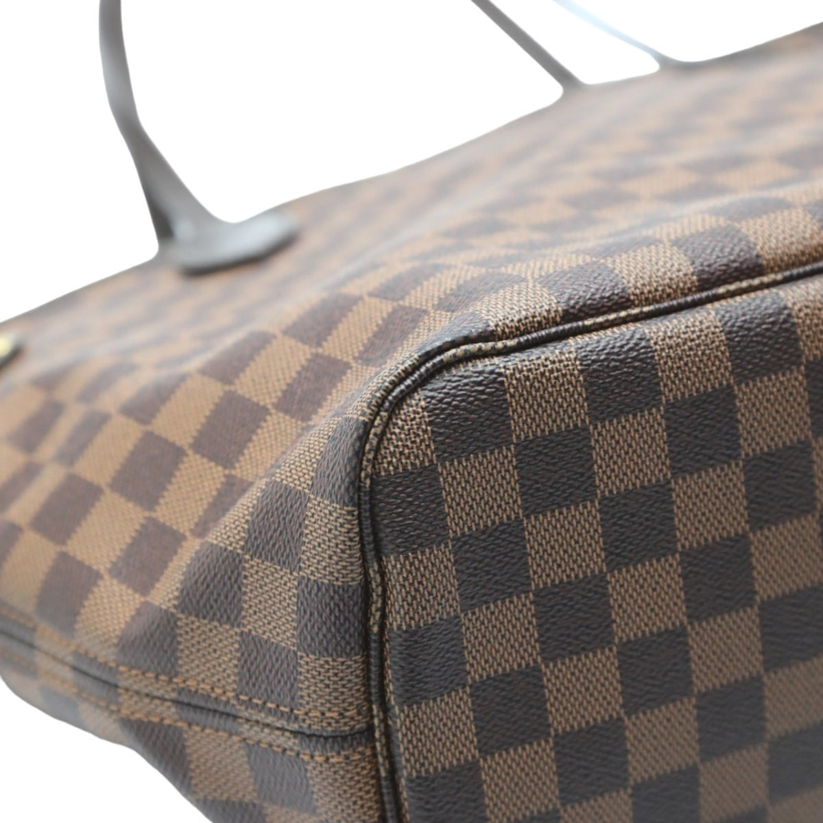 Louis Vuitton Damier Brown Damier Canvas Tote Bag (Pre-Owned)
