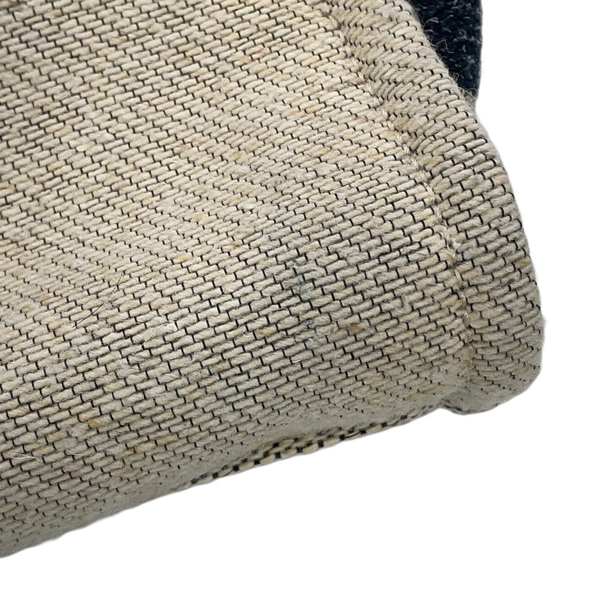 Chanel Beige Multi-Color Canvas Shopping Bag Tote Bag (Pre-Owned)