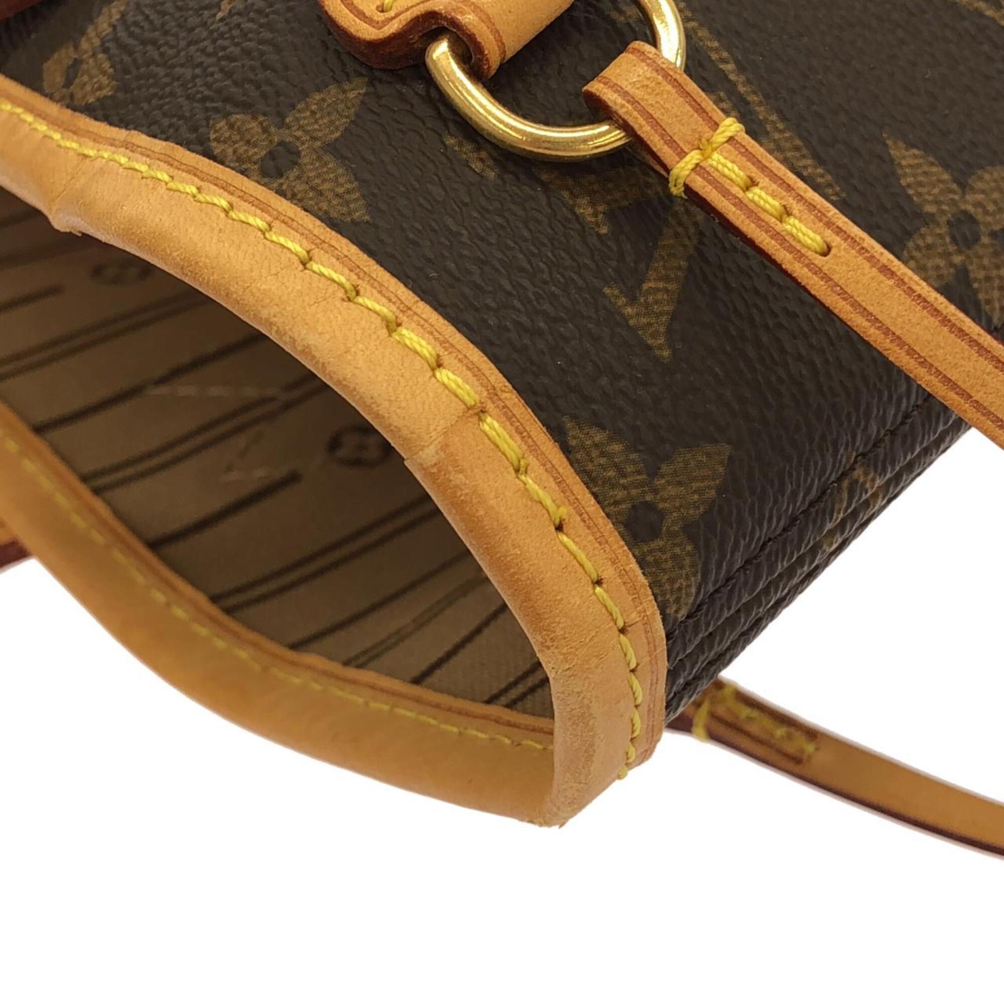 Louis Vuitton Marron Coated Canvas Handbag (Pre-Owned)