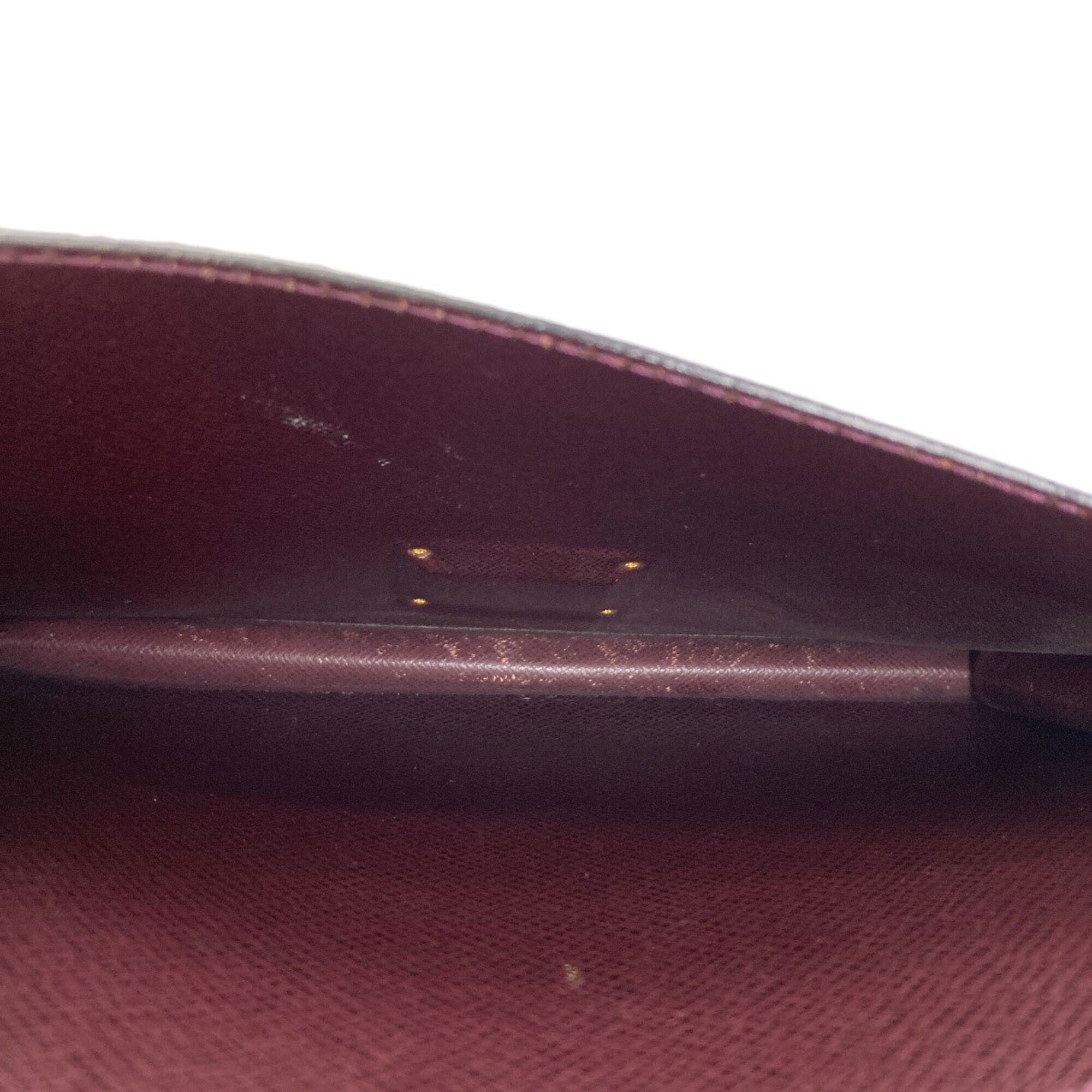 Louis Vuitton Taiga Acajou Taiga Leather Handbag (Pre-Owned)