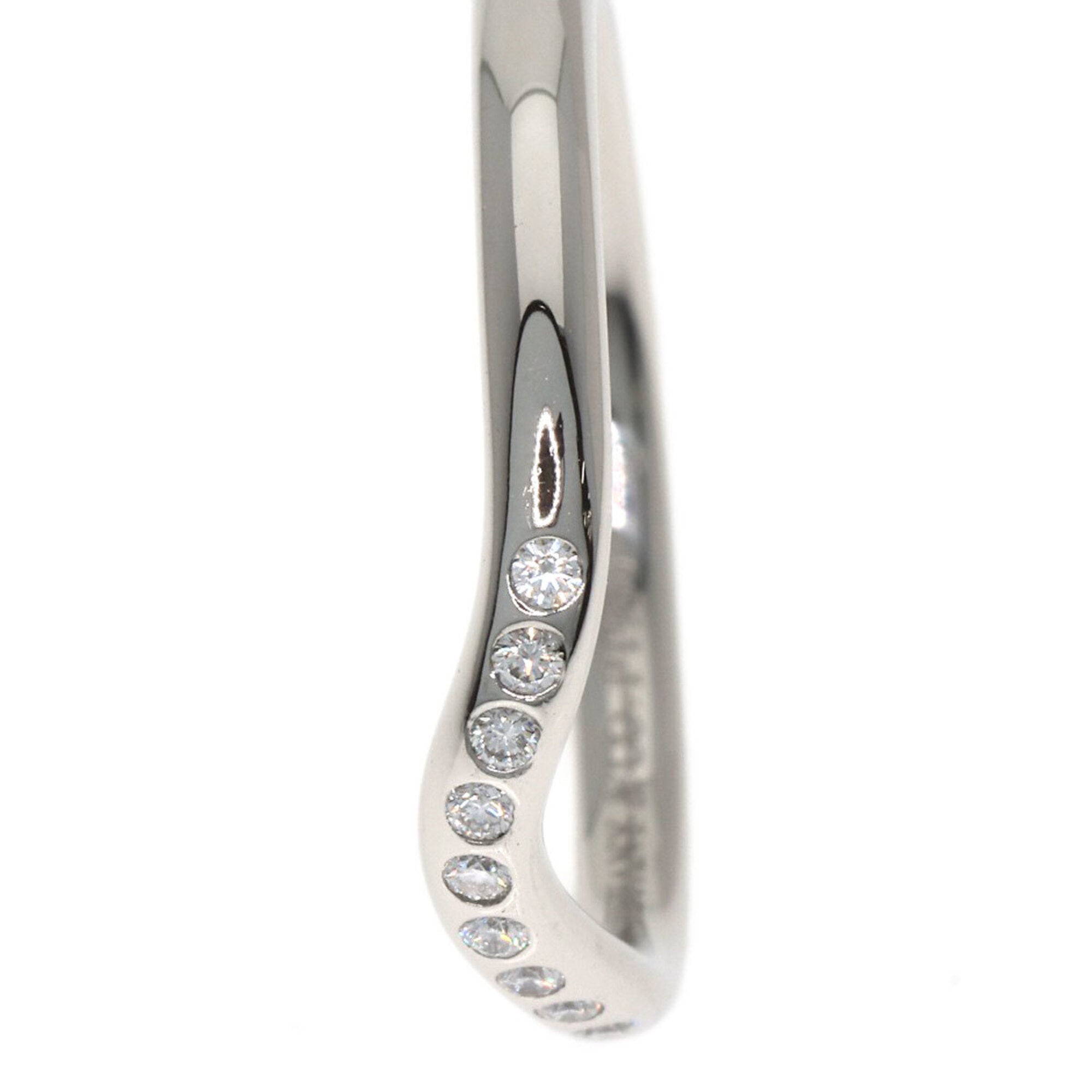 Tiffany Platinum Platinum 950 Band Ring (Pre-Owned)
