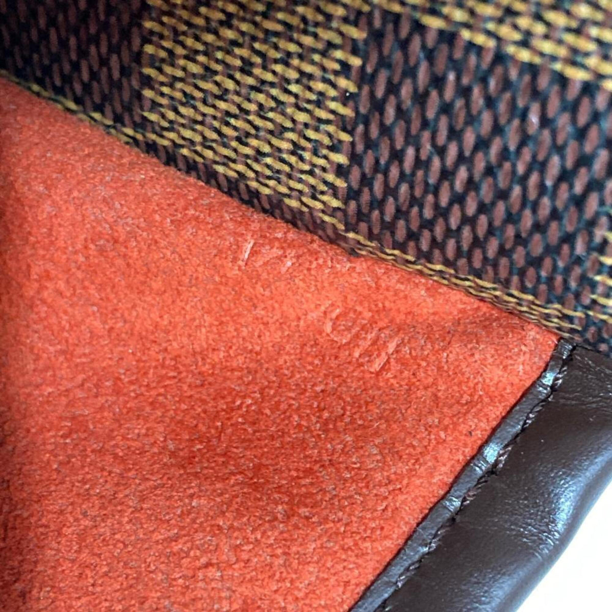 Louis Vuitton Brown Damier Canvas Shoulder Bag (Pre-Owned)