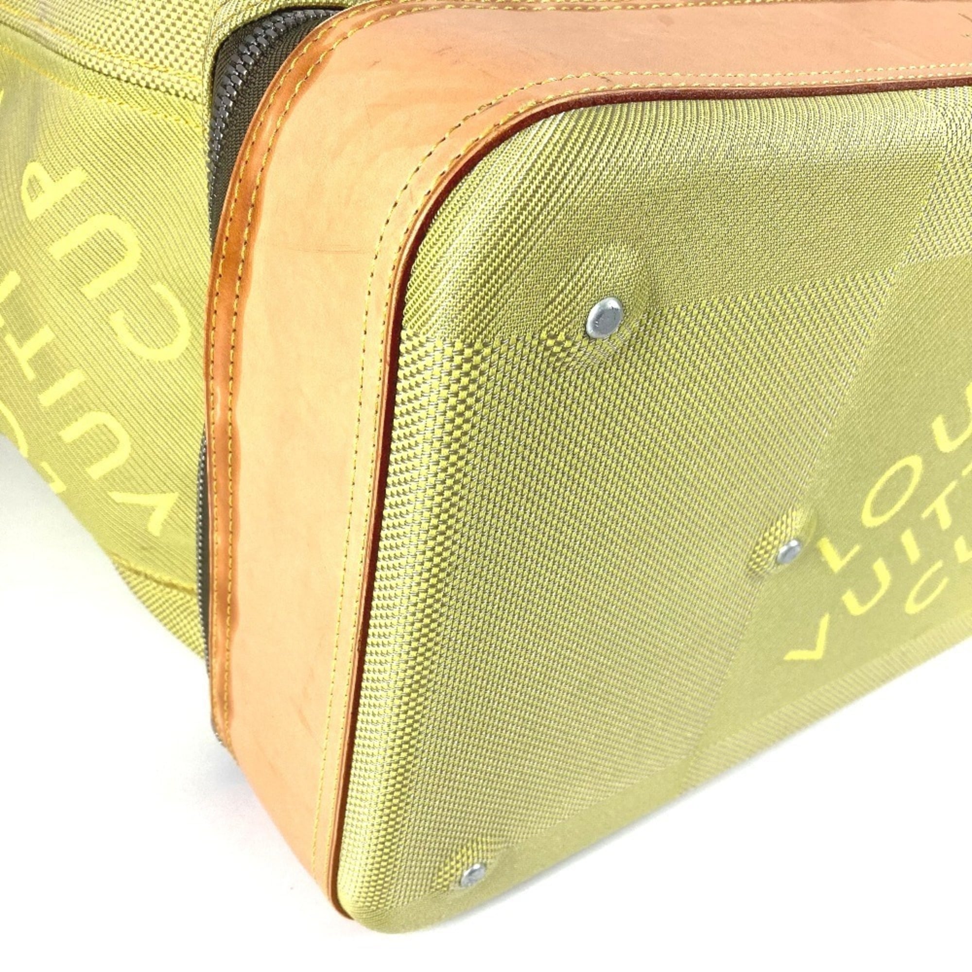 Louis Vuitton Damier Geant Yellow Damier Geant Boston Bag (Pre-Owned)