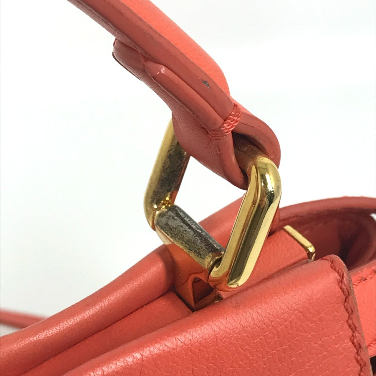Fendi Pink Leather Handbag (Pre-Owned)