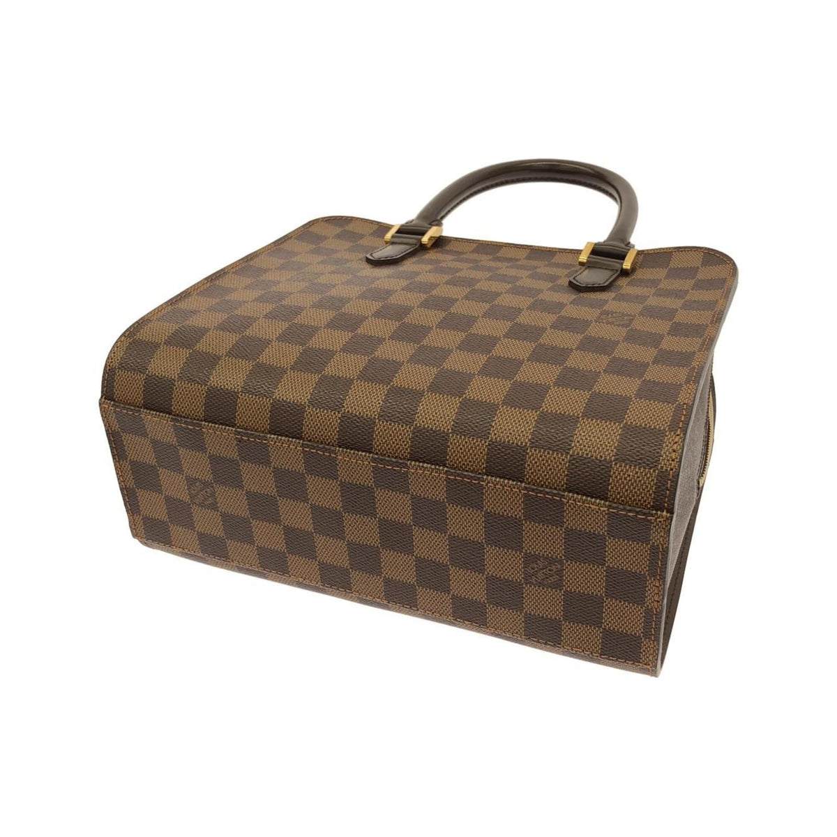 Louis Vuitton Brown Coated Canvas Handbag (Pre-Owned)