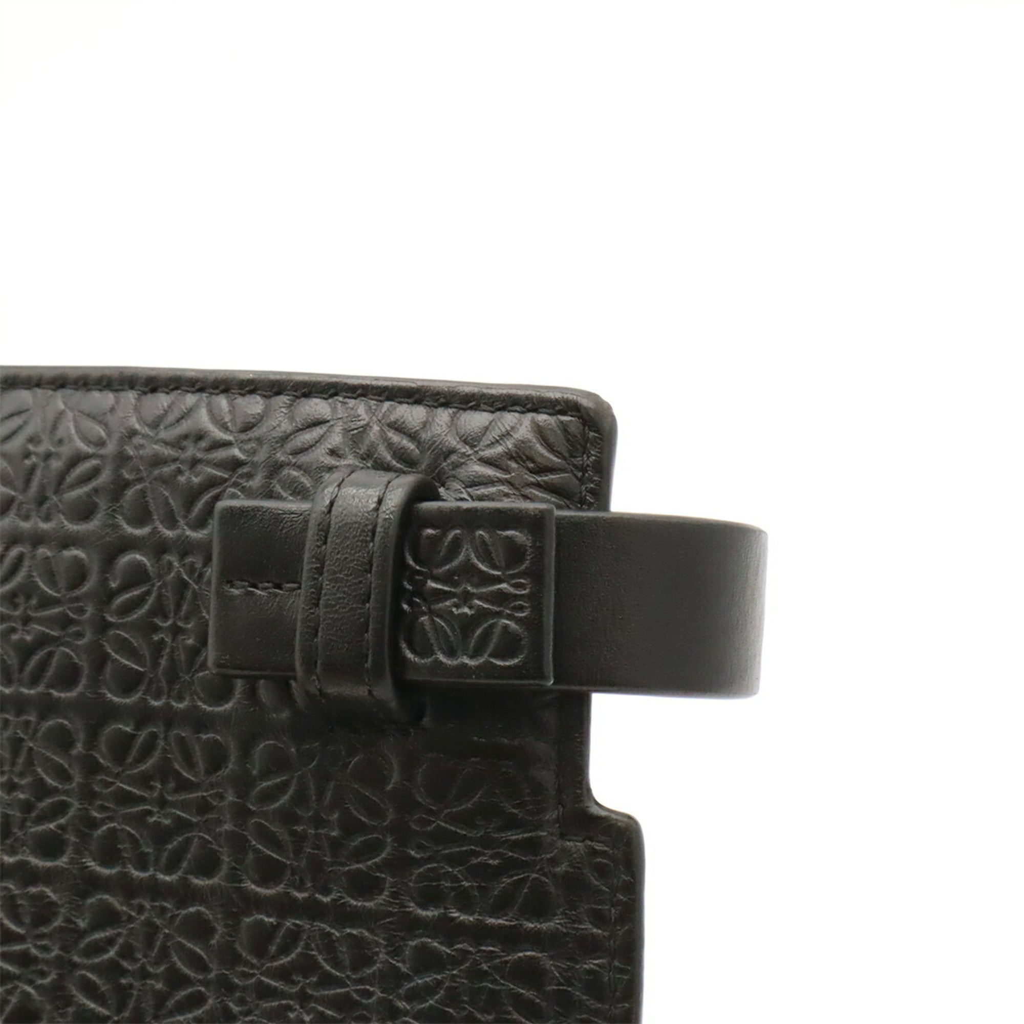 Loewe Black Leather Clutch Bag Pouch (Pre-Owned)