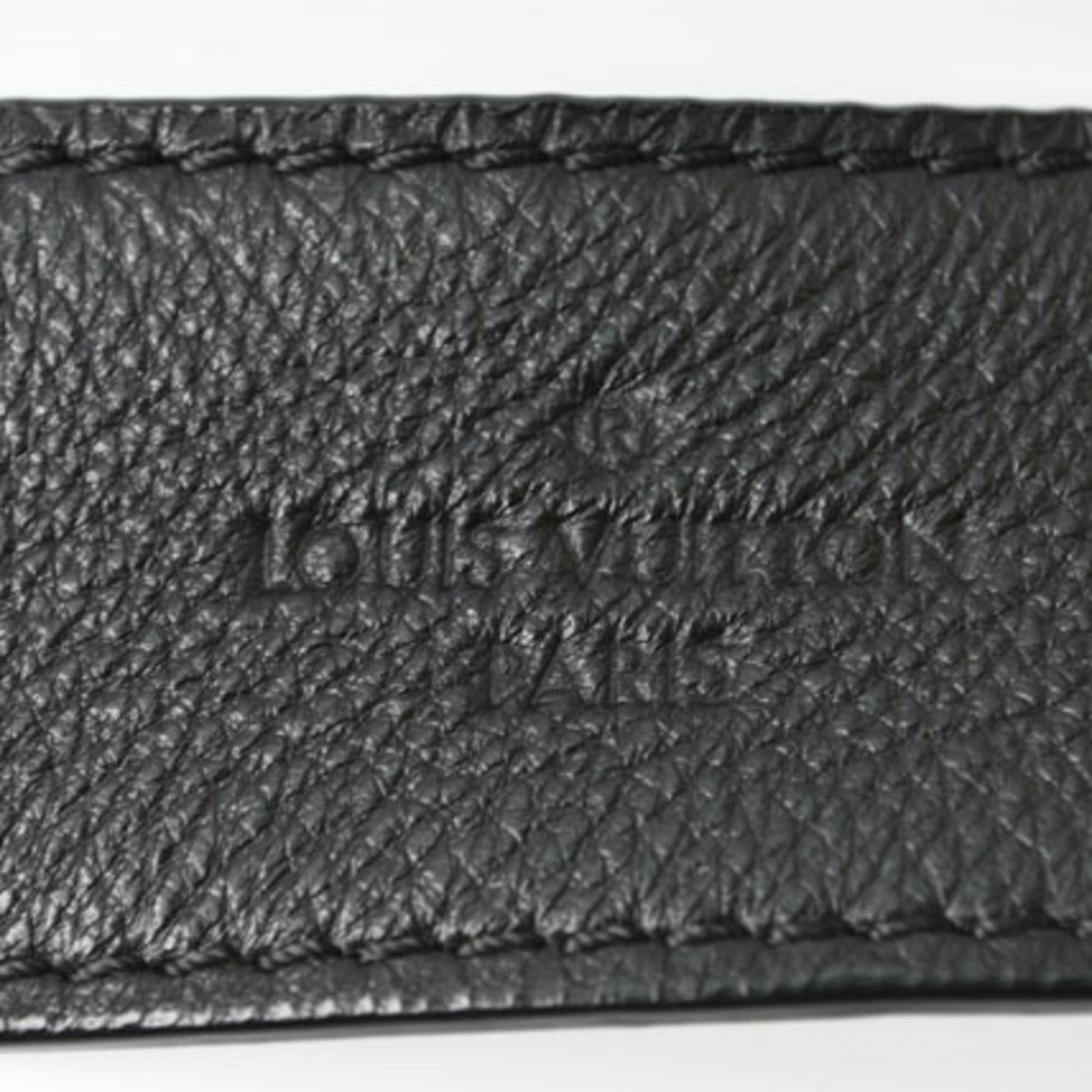 Louis Vuitton Monogram Antheia Black Silver Leather Handbag Shoulder Bag (Pre-Owned)