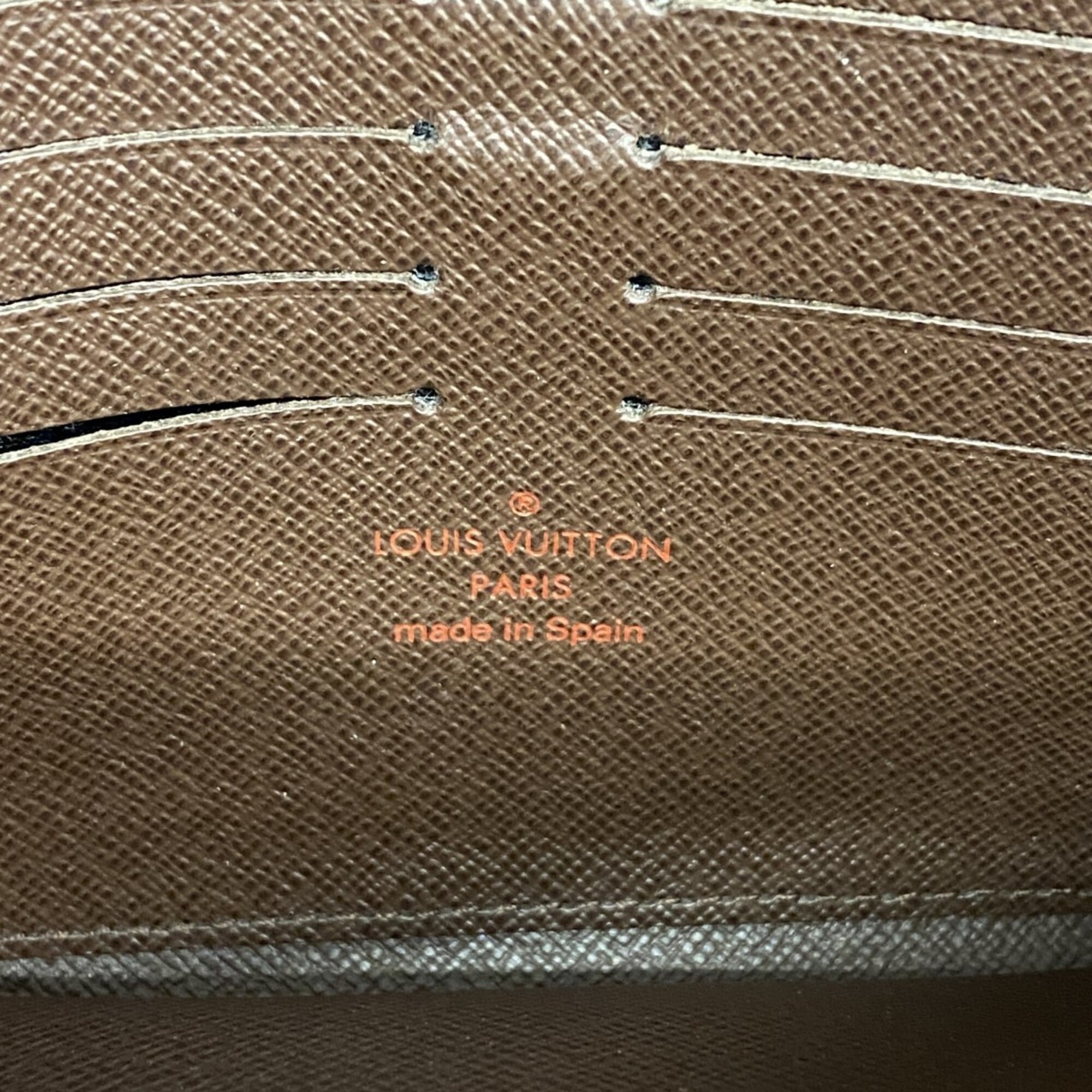 Louis Vuitton Ebene Long Wallet (Bi-Fold) (Pre-Owned)