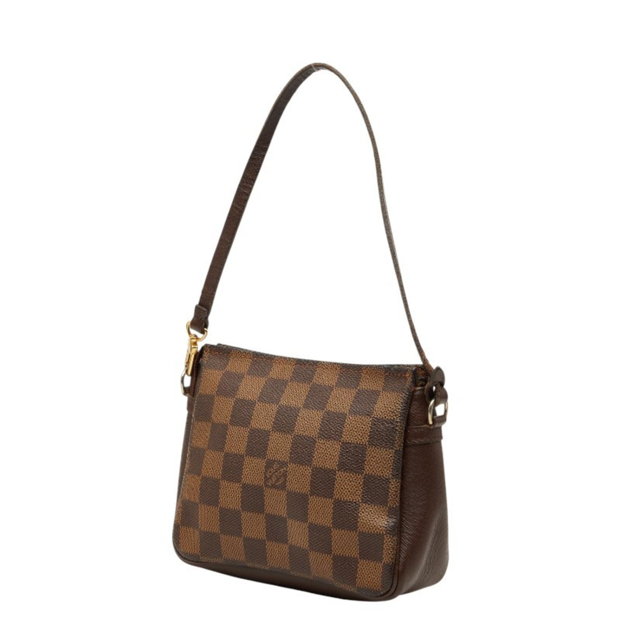 Louis Vuitton Brown Pvc Leather Handbag (Pre-Owned)