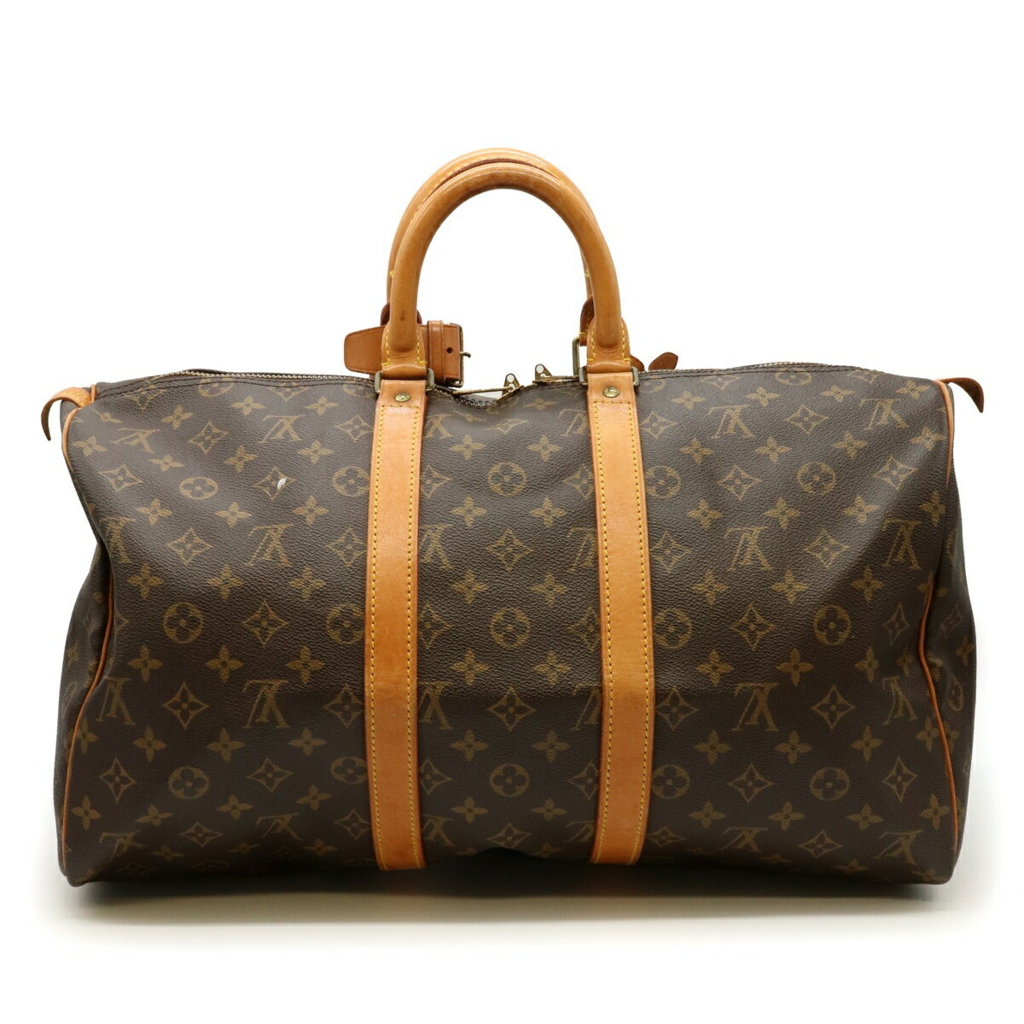 Louis Vuitton Brown Monogram Monogram Boston Bag (Pre-Owned)