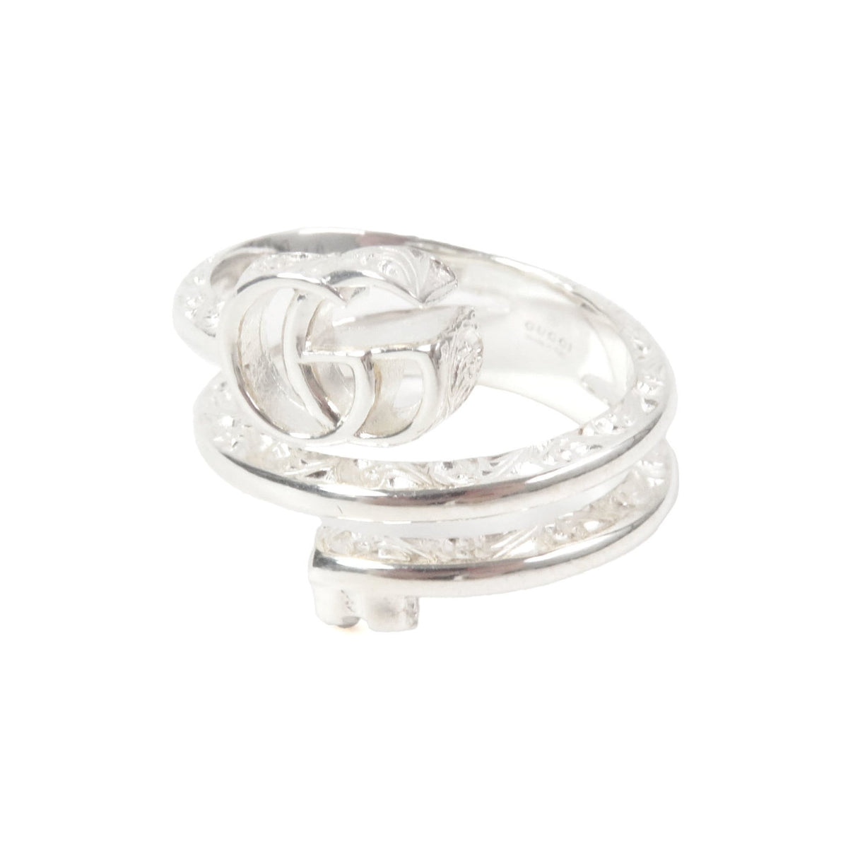Gucci Silver Silver 925 Band Ring (Pre-Owned)