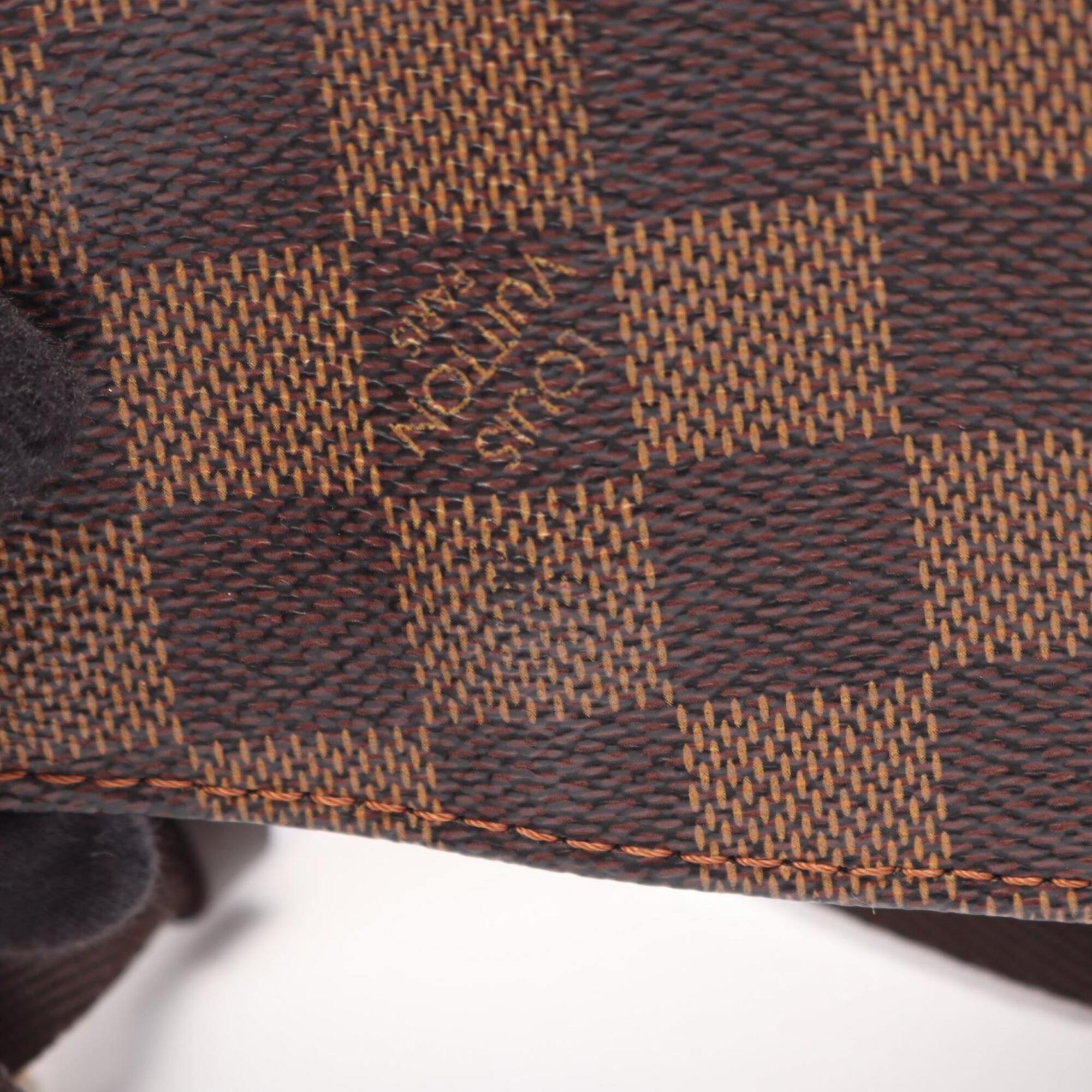 Louis Vuitton Brown Coated Canvas Fanny Pack Handbag (Pre-Owned)