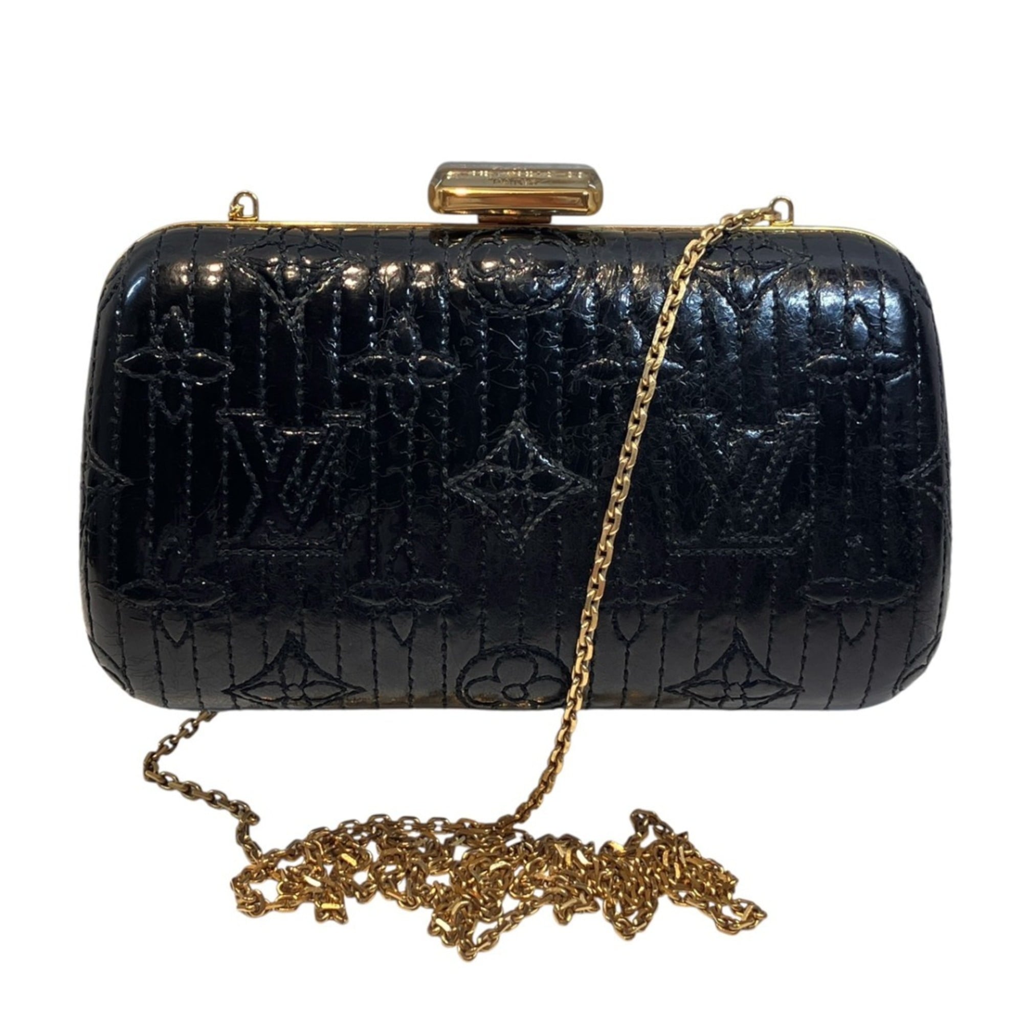 Louis Vuitton Black Monogram Monogram Shoulder Bag (Pre-Owned)