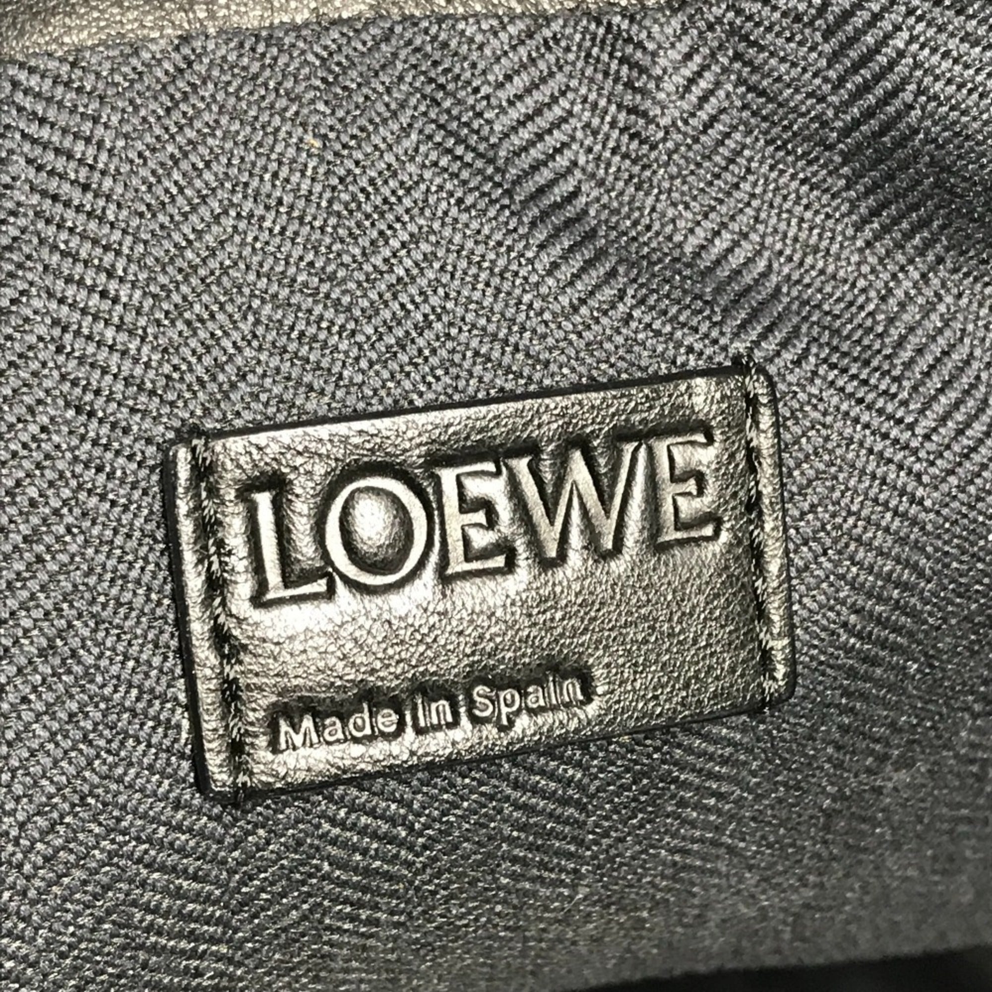 Loewe Black Leather Backpack (Pre-Owned)