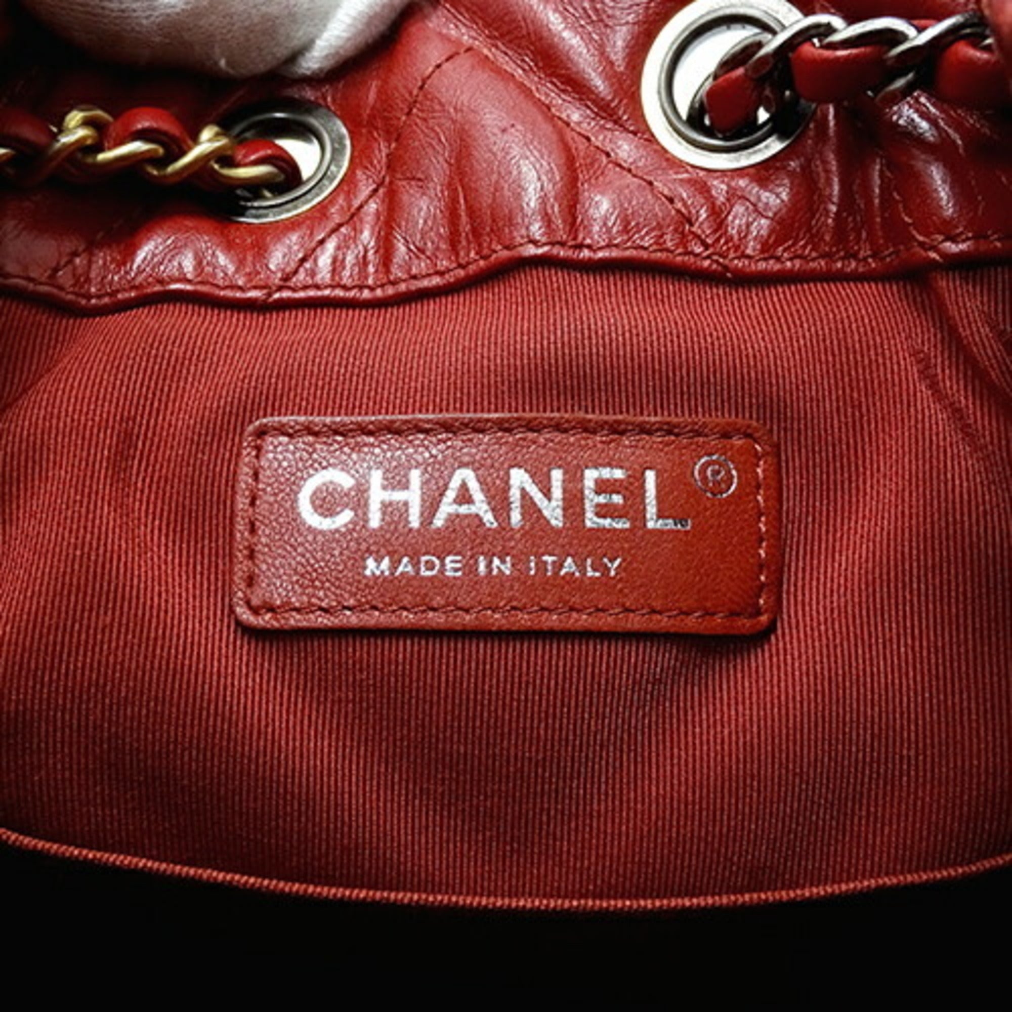 Chanel Gabriel Red Color Baguette Bag (Pre-Owned)