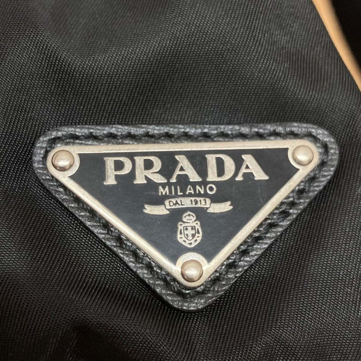 Prada Black Nylon Shoulder Bag (Pre-Owned)