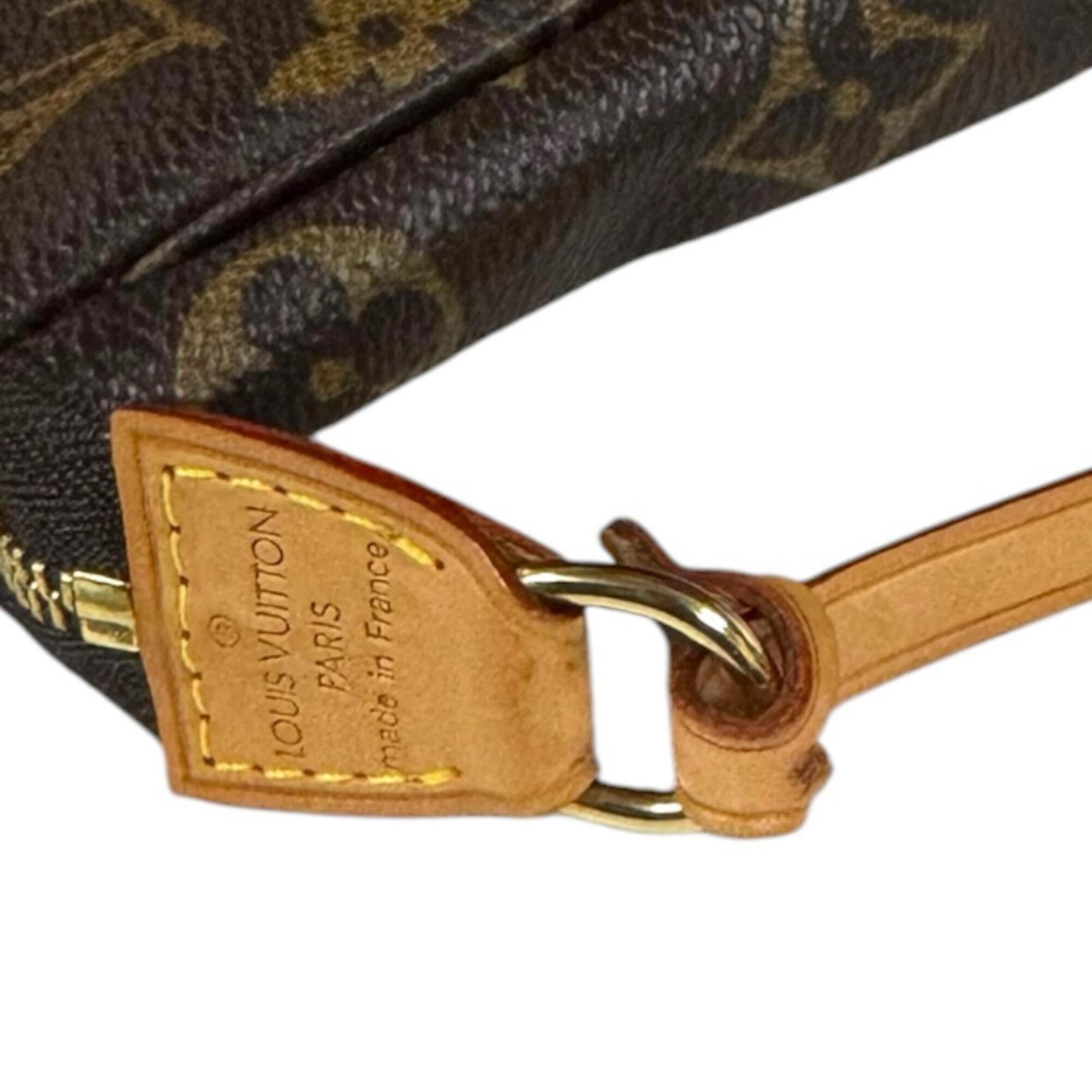 Louis Vuitton Brown Monogram Canvas Handbag (Pre-Owned)