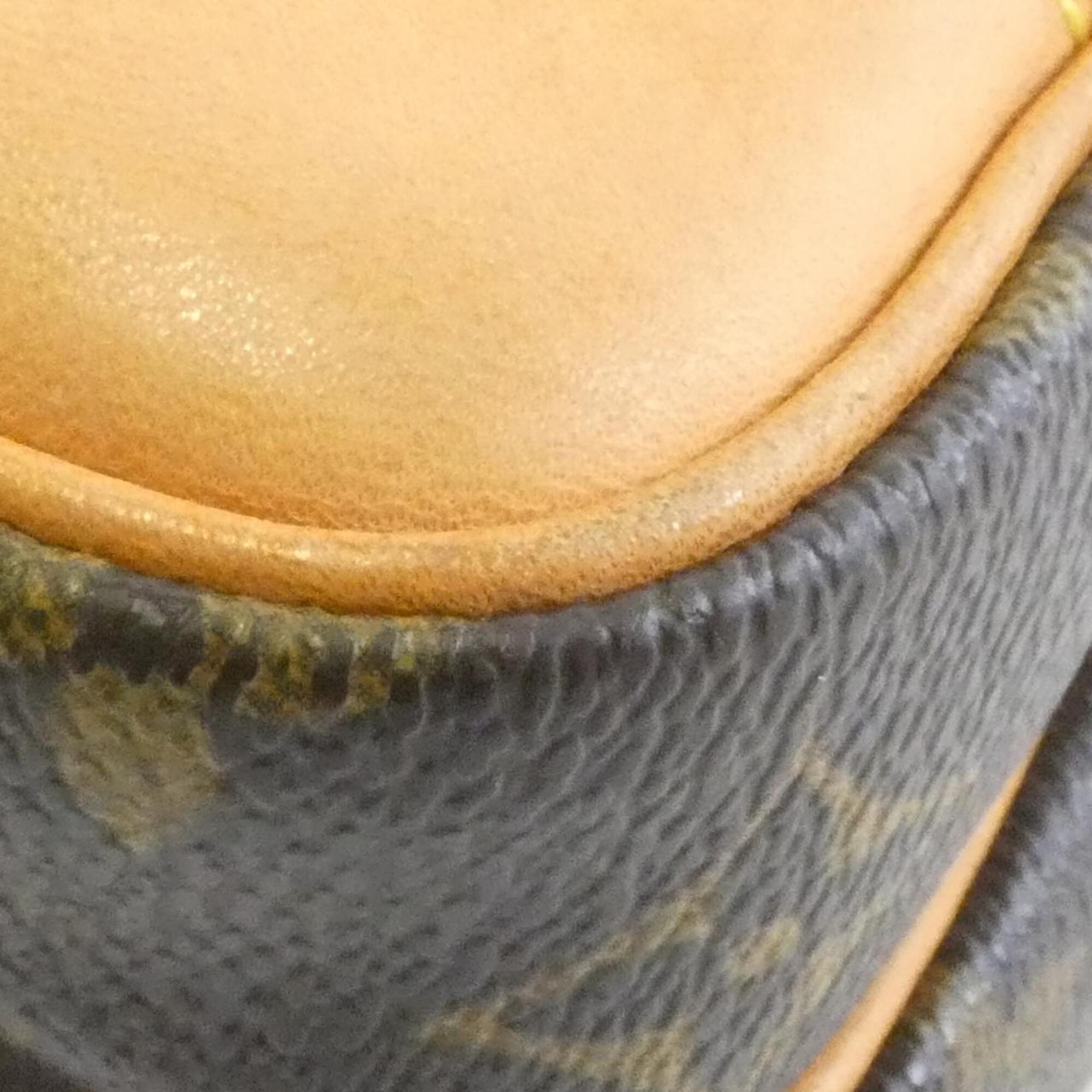 Louis Vuitton Brown Coated Canvas Shoulder Bag (Pre-Owned)