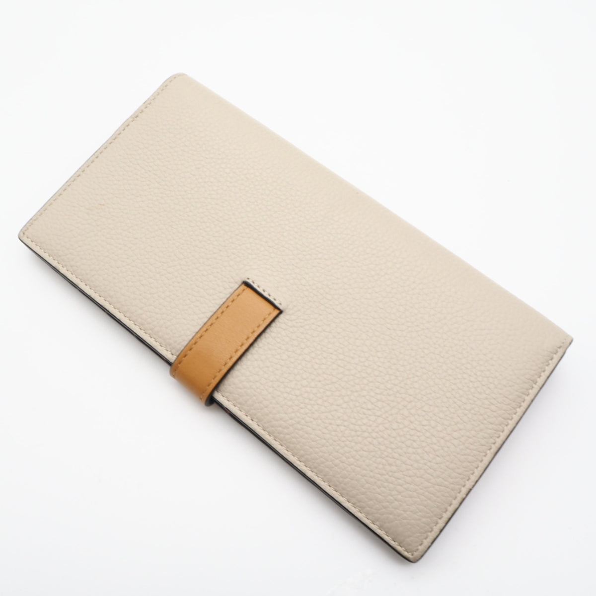 Loewe Beige Brown Orange Long Wallet (Bi-Fold) (Pre-Owned)