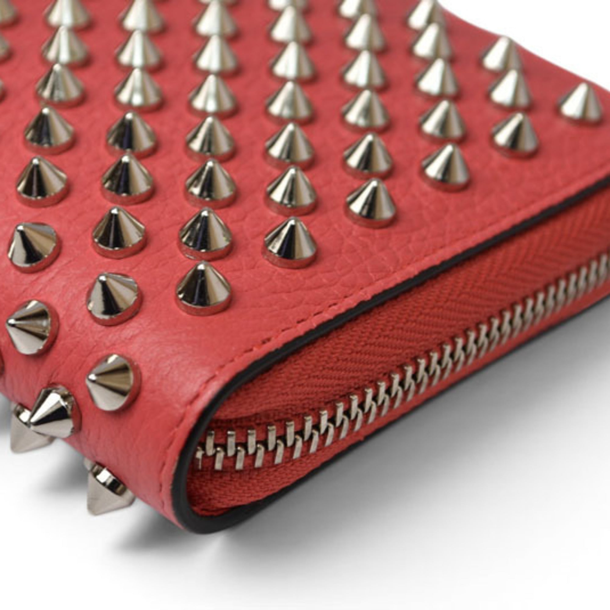 Christian Louboutin Leather Long Wallet (Bi-Fold) (Pre-Owned)